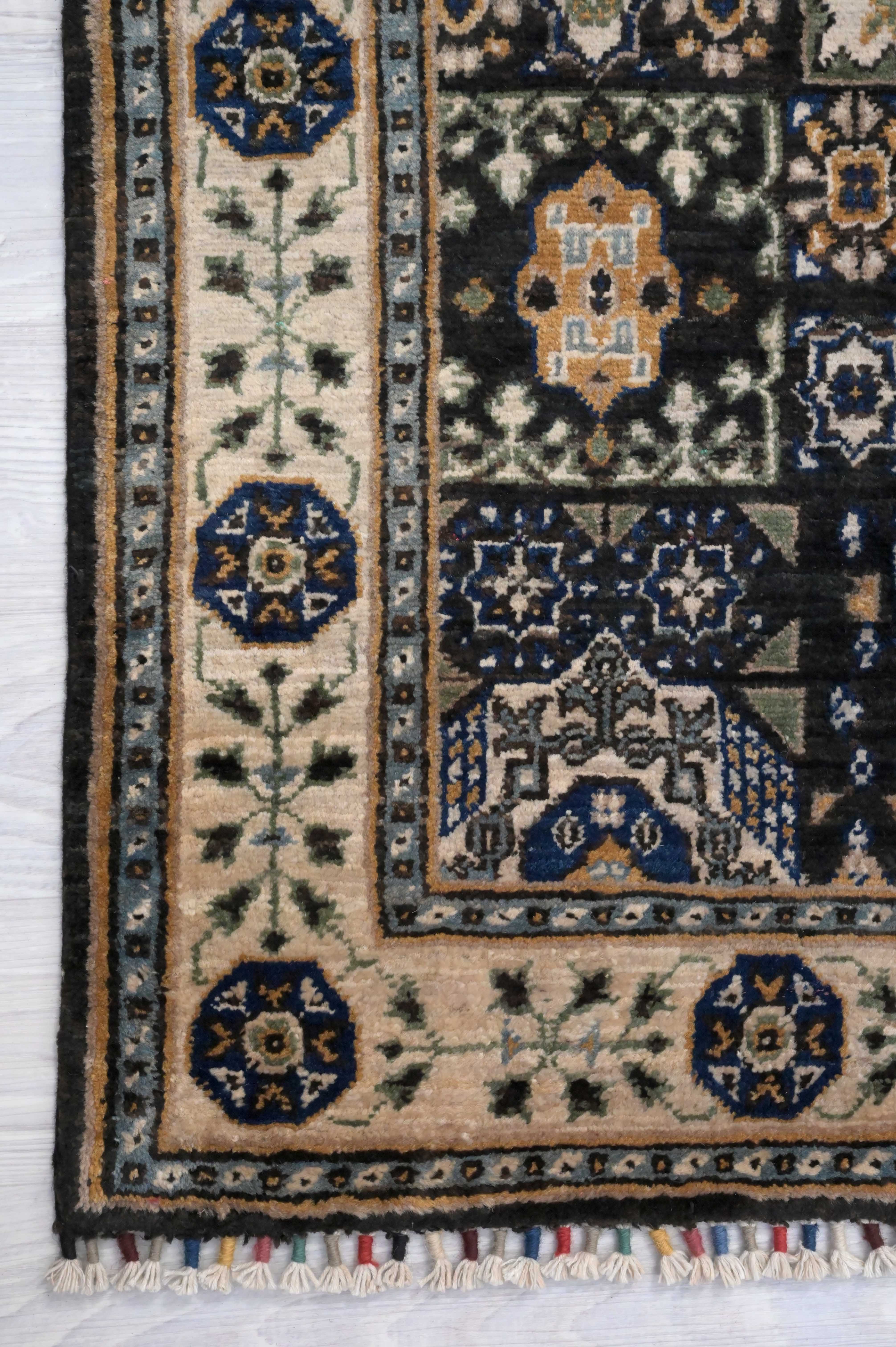 Multicolour Afghan Mamluk Chobi Rug 148cm x 98cm