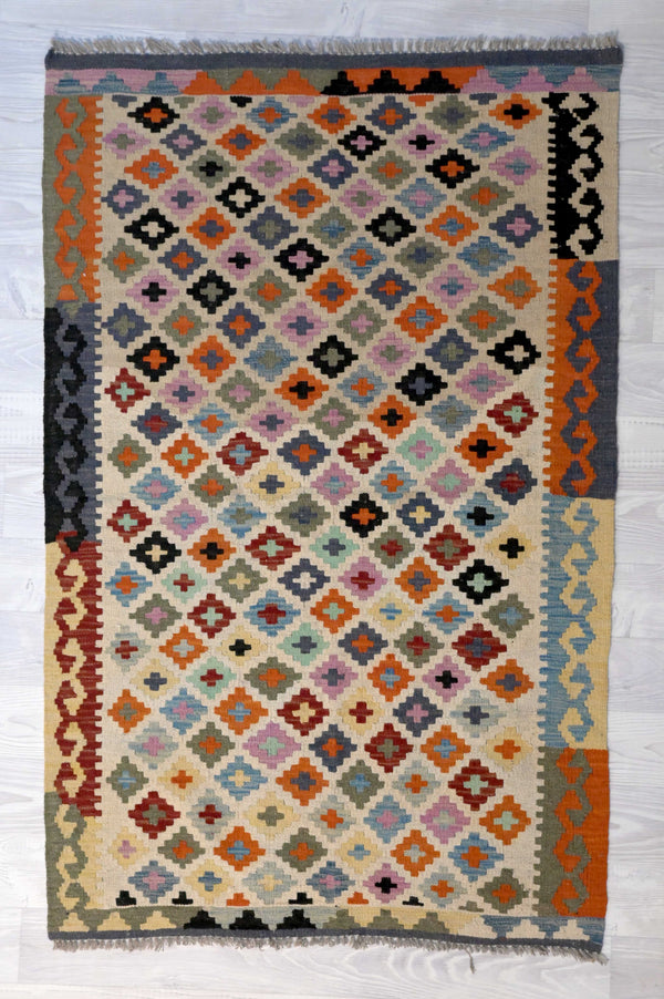 Multicolour Boho Kilim Rug151cm x 99cm