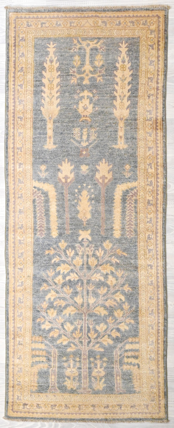 Pictorial Afghan Chobi Runner 208cm x 79cm