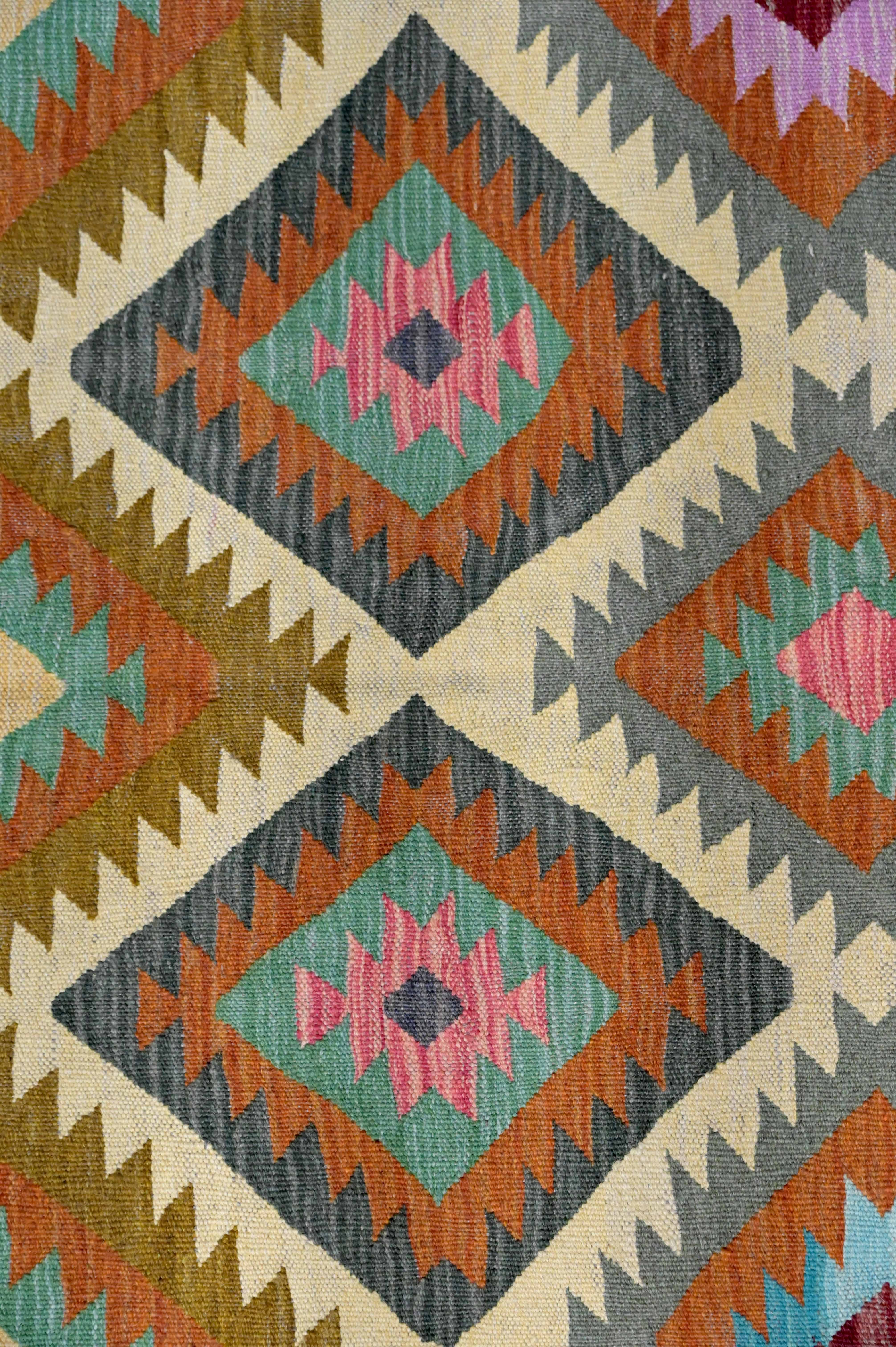 Multicolour Boho Kilim 154cm x 98cm