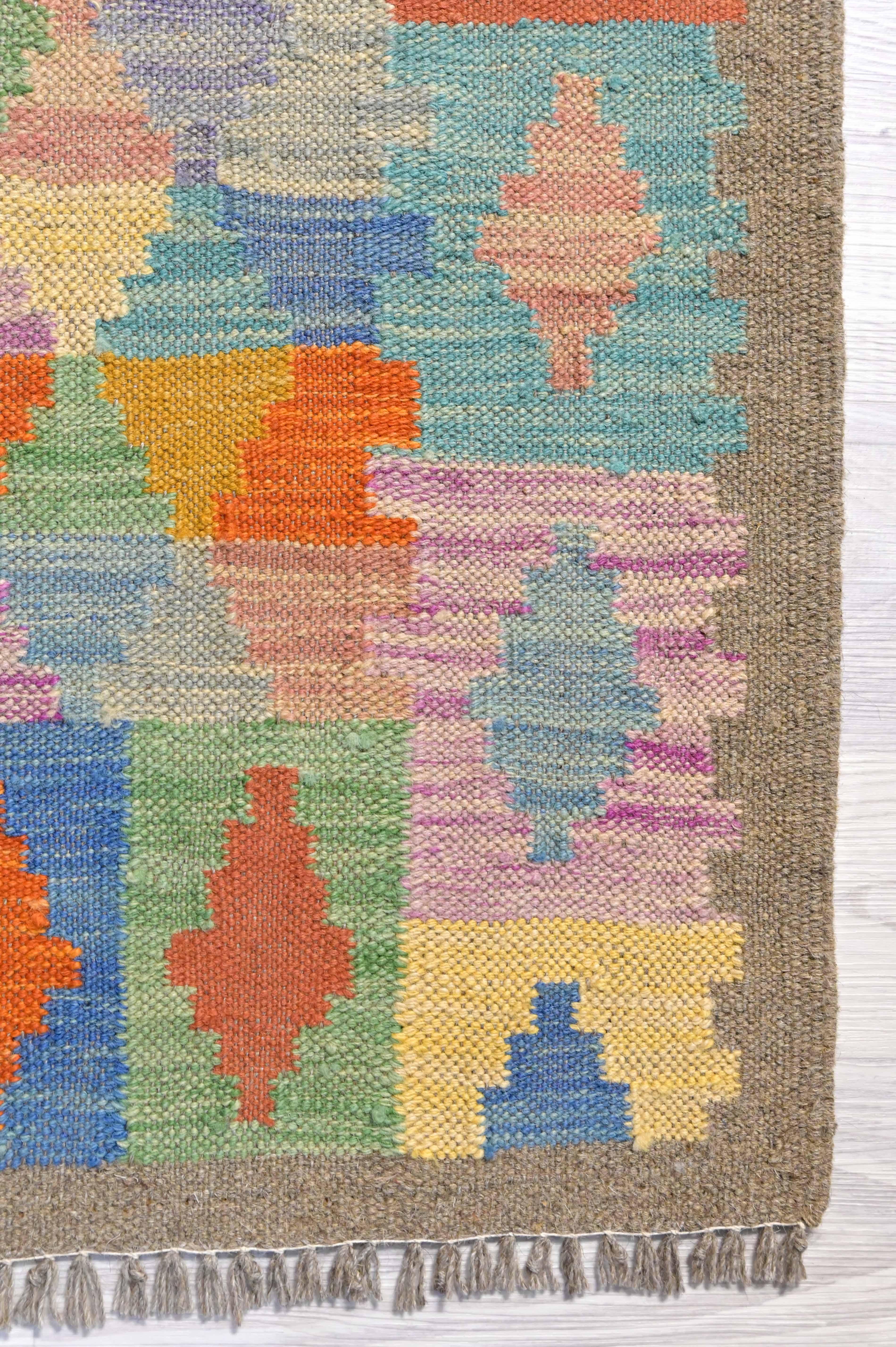 Multicolour Boho Kilim 158cm x 97cm