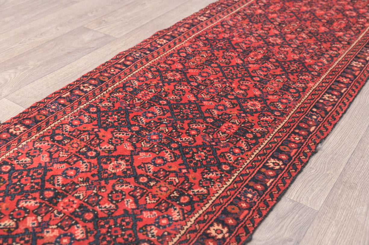 Red Persian Enjalis Runner 352cm x 83cm