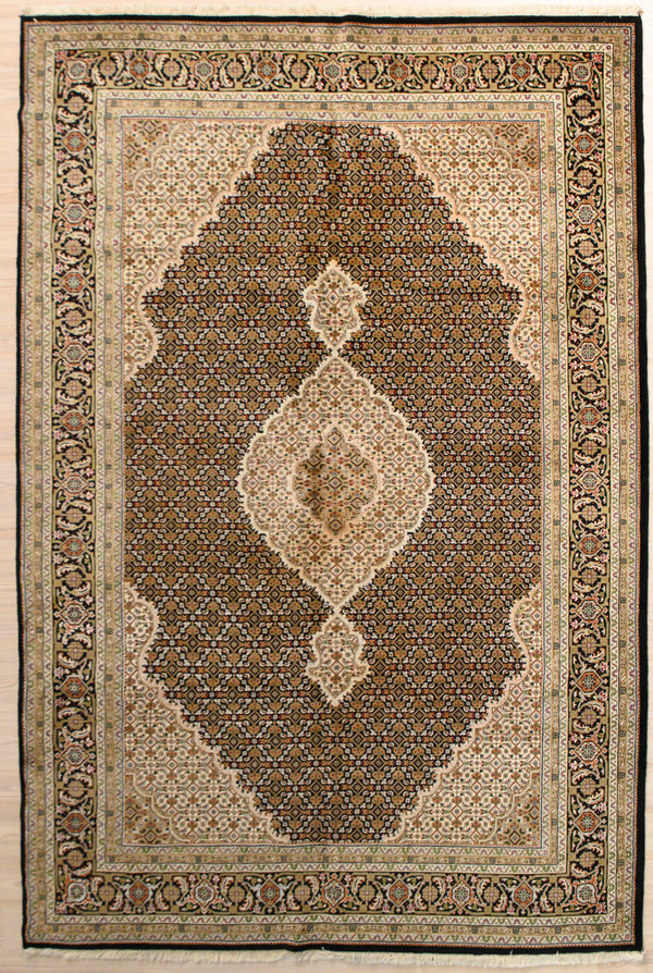 Fine Persian Tabriz Silk and Wool Rug 300cm x 200cm