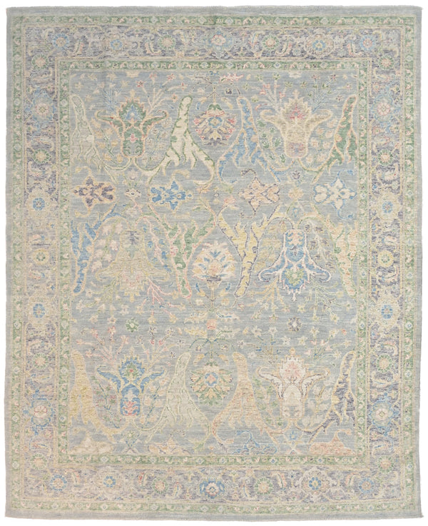 Muted Afghan Chobi Wool Rug 297cm x 243cm