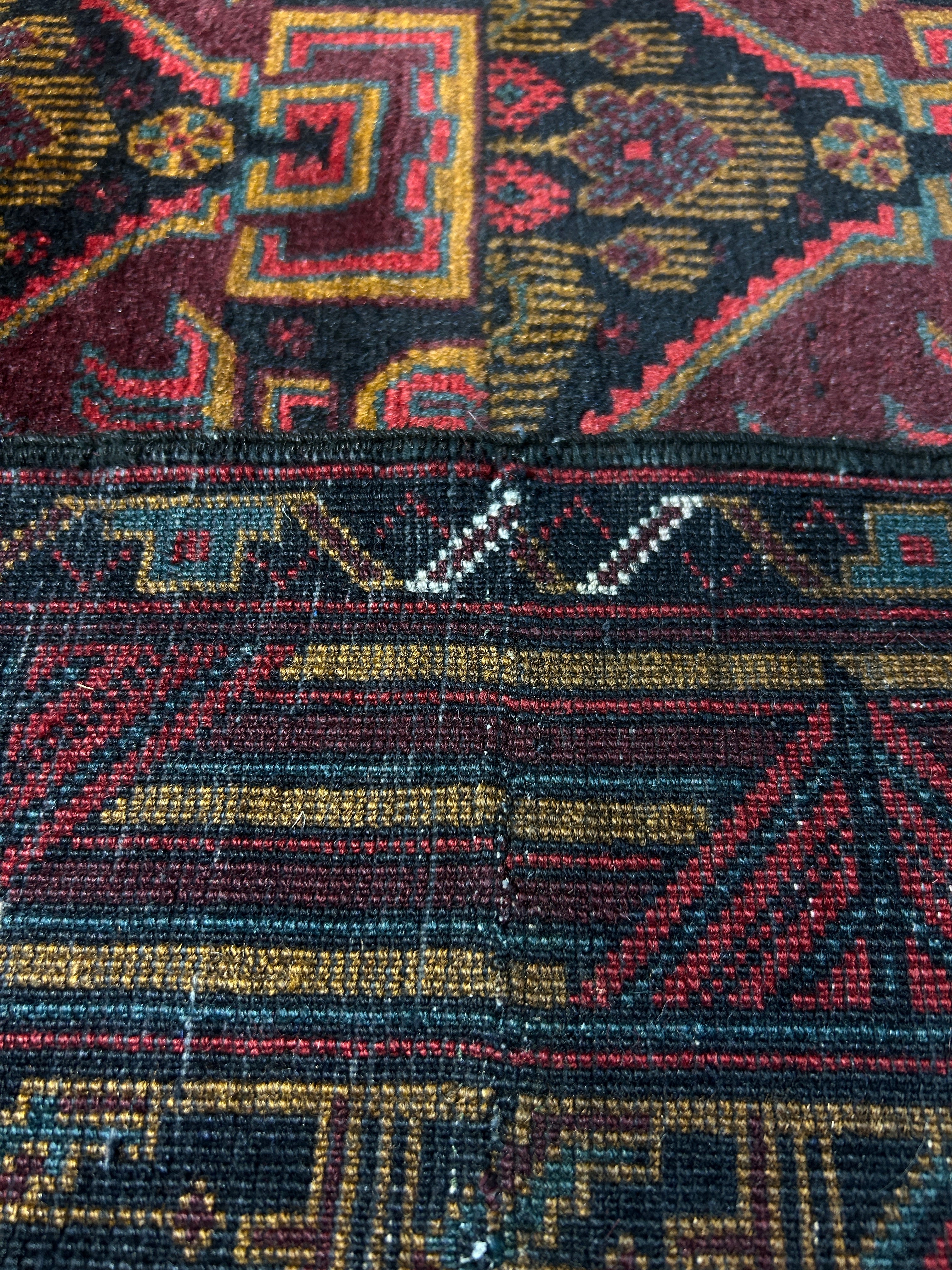 Fine Vintage Persian Baluchi Wool Rug 165cm x 120cm