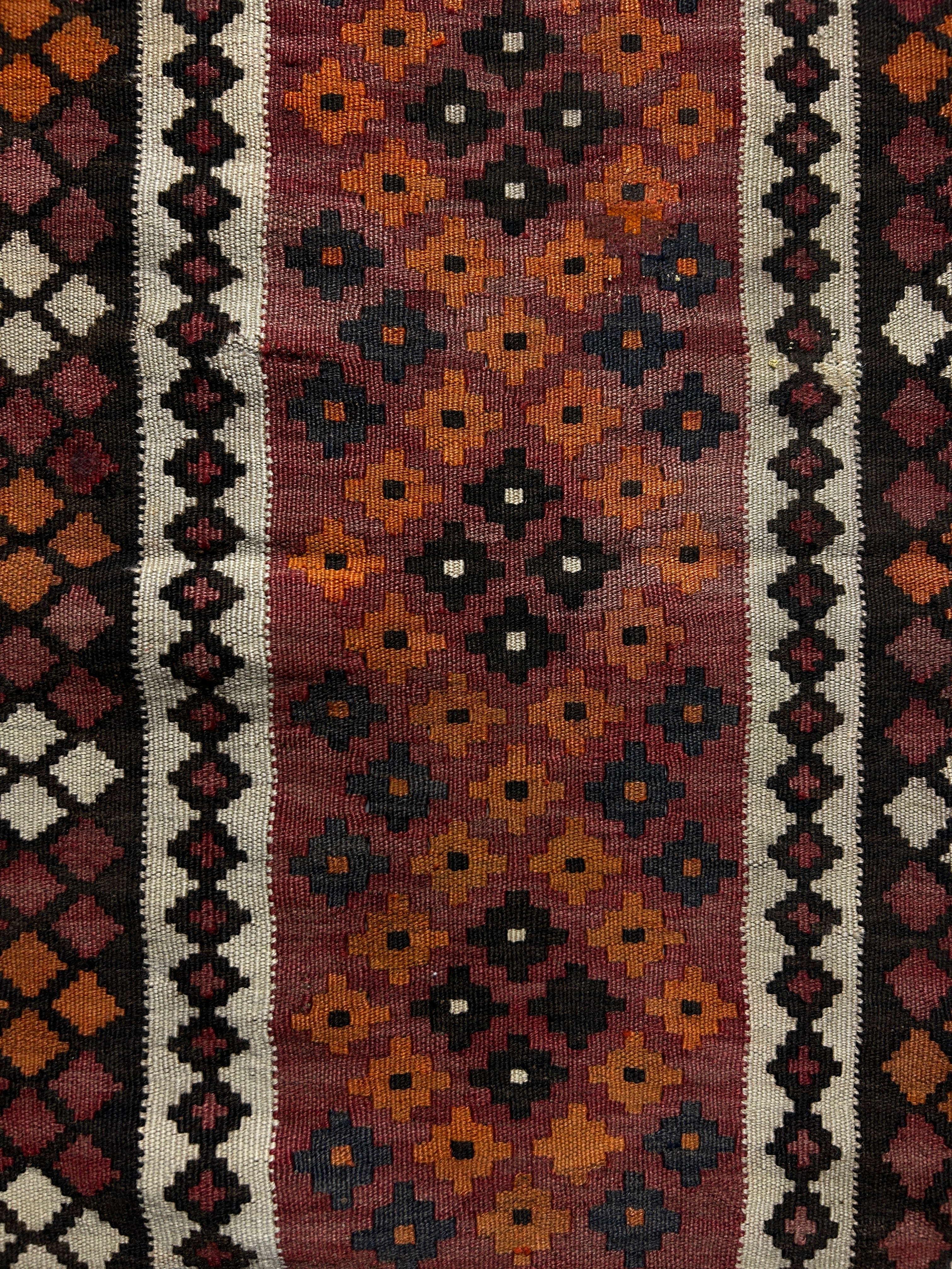 Vintage Persian Kilim Wool Rug 129cm x 80cm