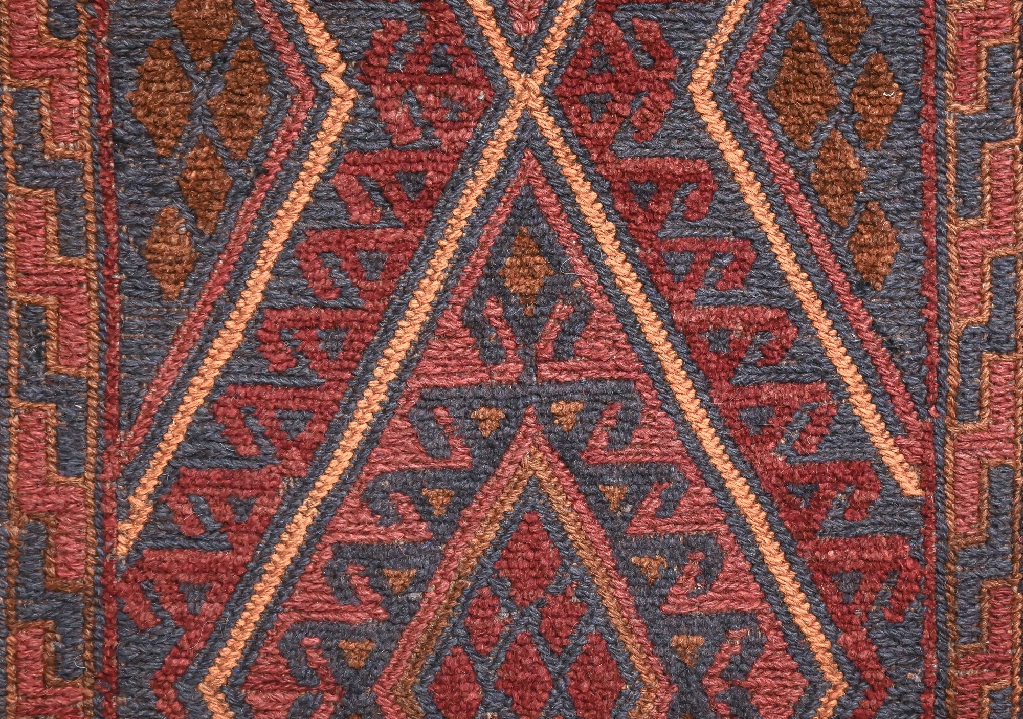 Vintage Persian Meshwani Tribal Wool Runner 383cm x 65cm