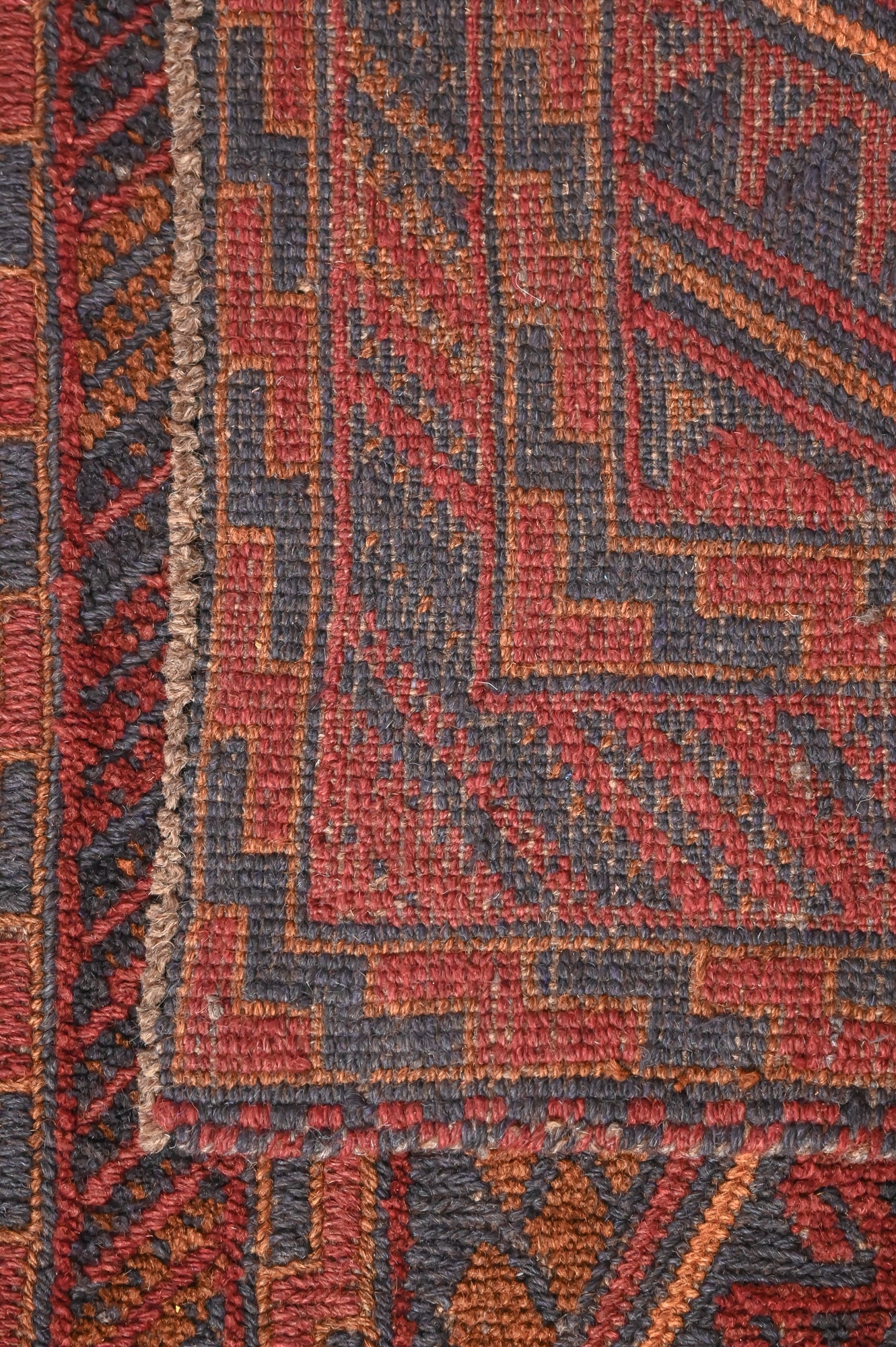 Vintage Persian Meshwani Tribal Wool Runner 383cm x 65cm