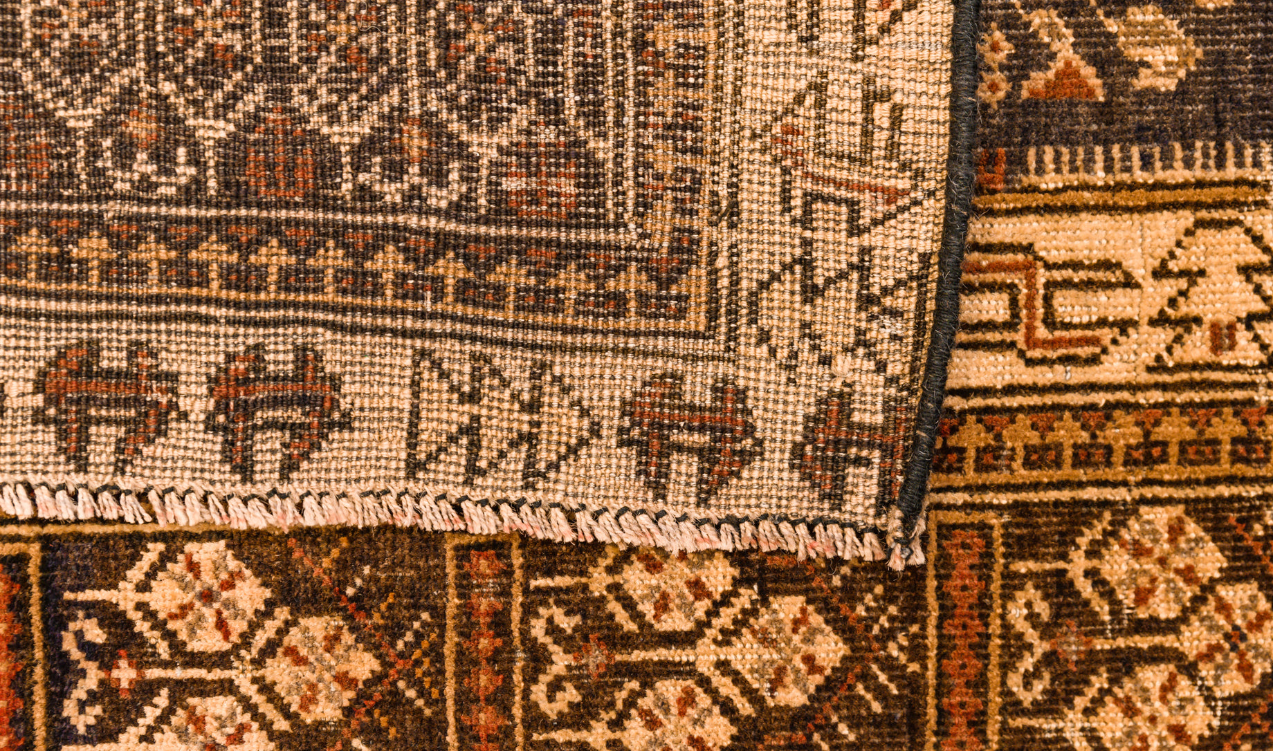 Vintage Persian Baluchi Wool Rug 146cm x 90cm