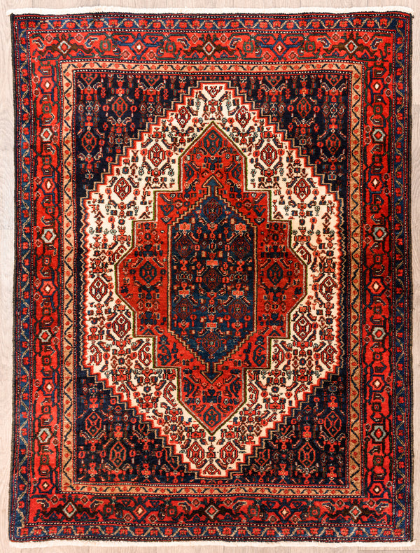 Fine Persian Bijar Wool Rug 156cm x 118cm