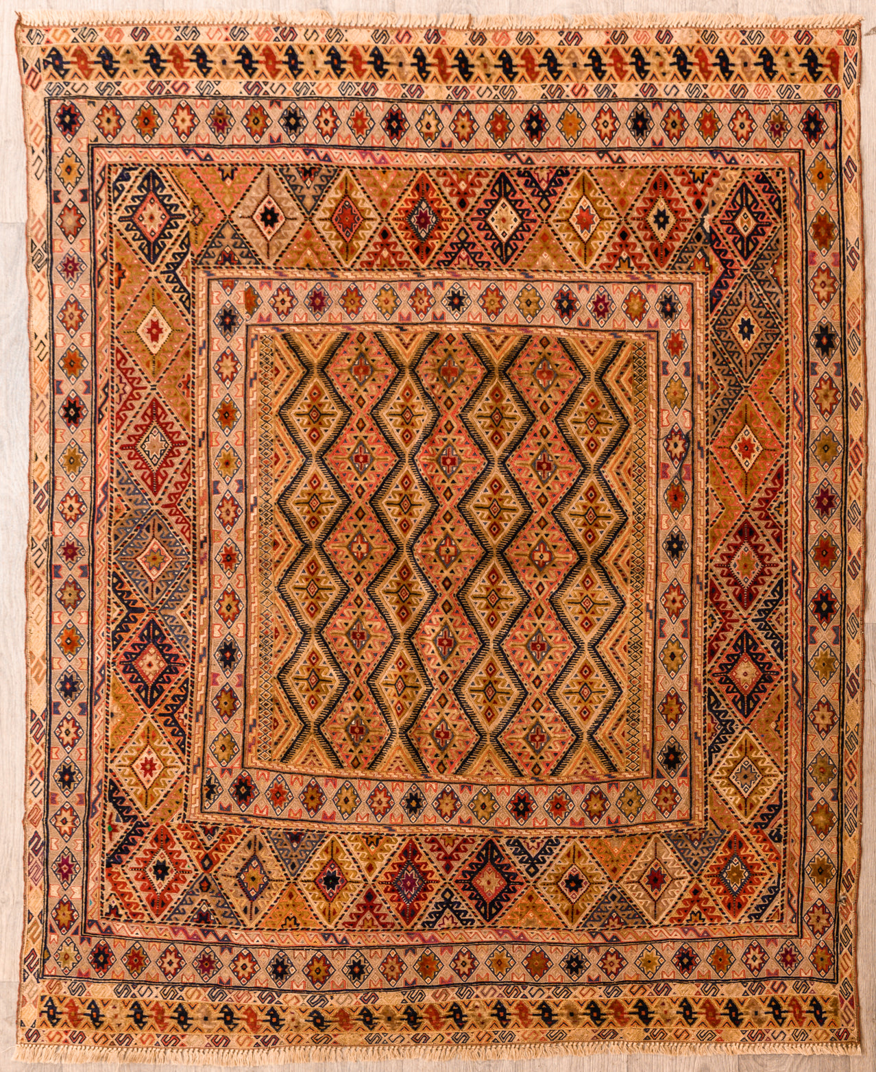 Fine Persian Sumak Kilim 181cm x 147cm
