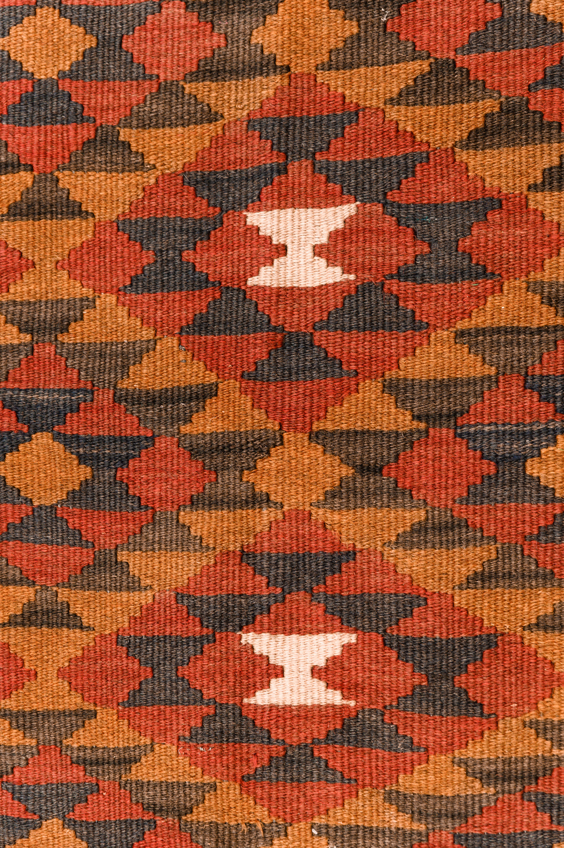 Red Vintage Persian Kilim 193cm x 104cm