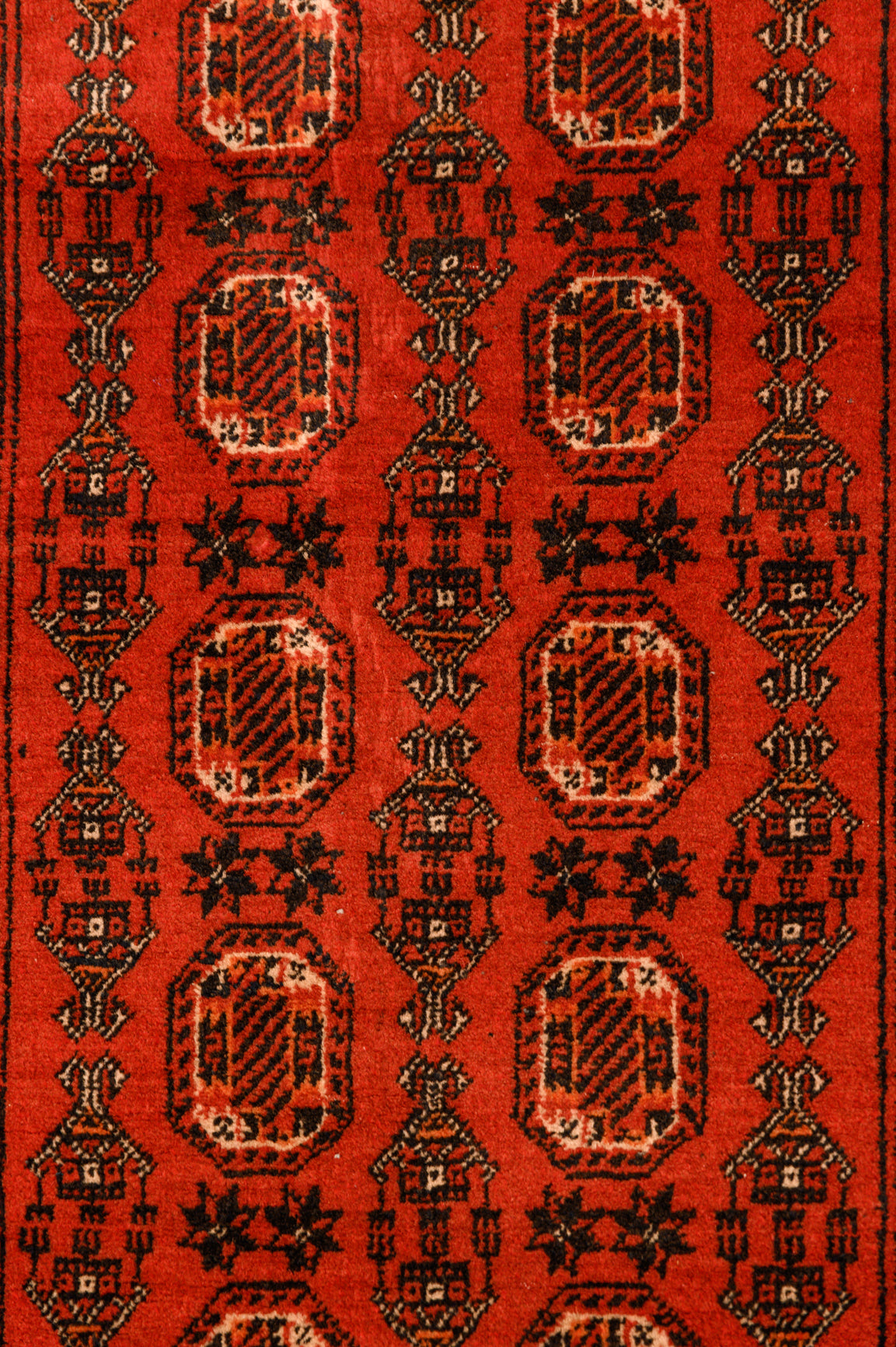 Vintage Afghan Waziri Kundus Wool Runner 290cm x 75cm