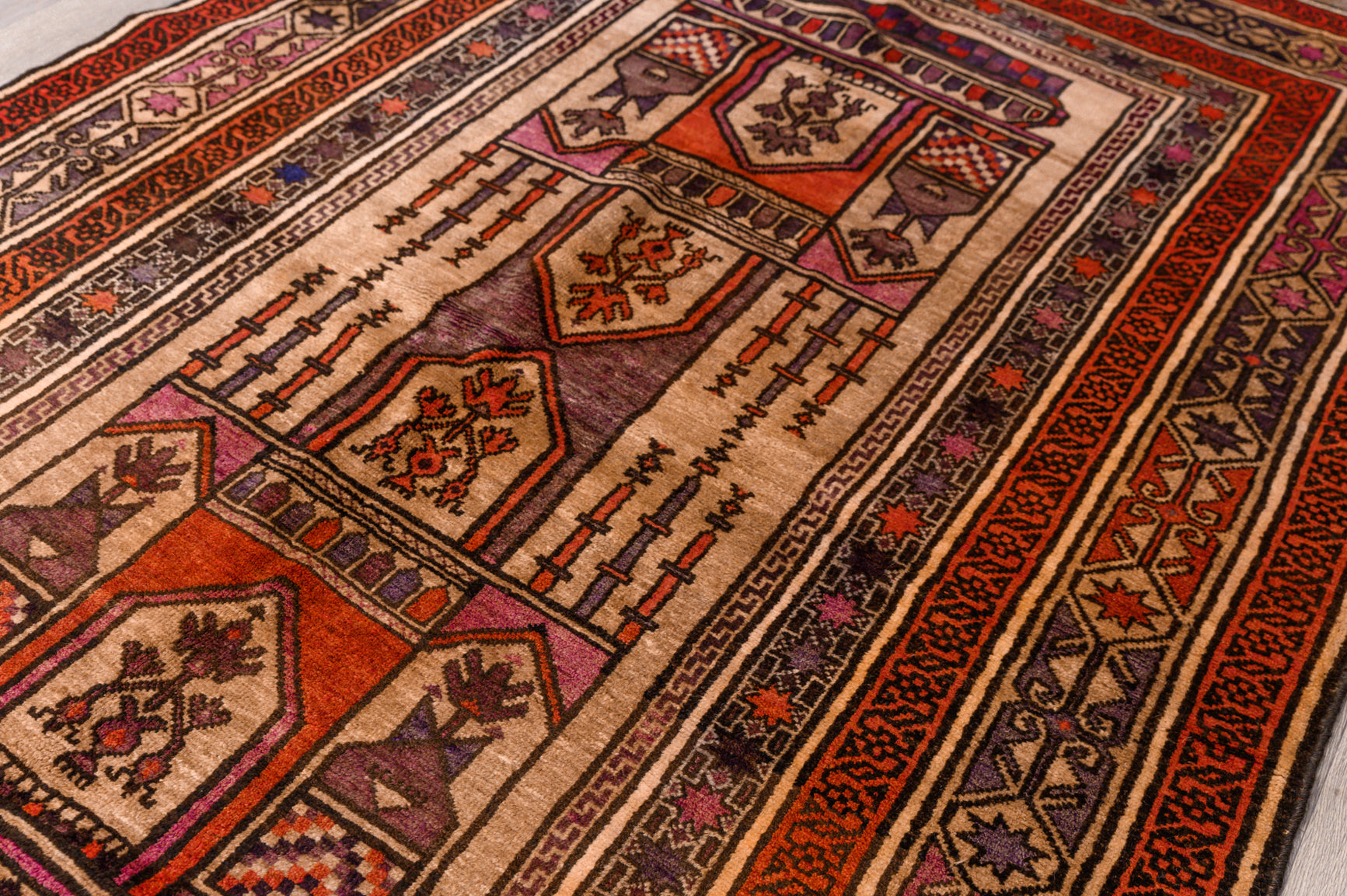 Persian Baluchi Wool Rug 276cm x 168cm