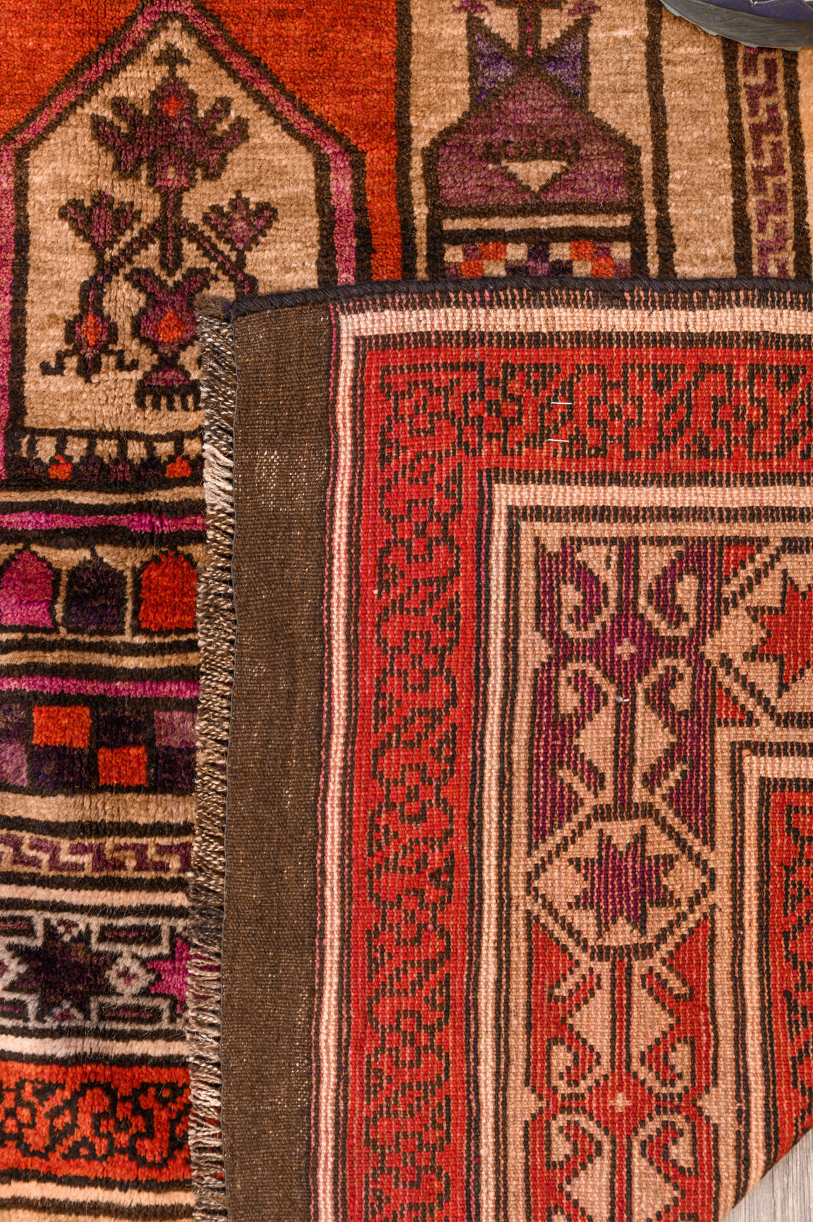 Persian Baluchi Wool Rug 276cm x 168cm