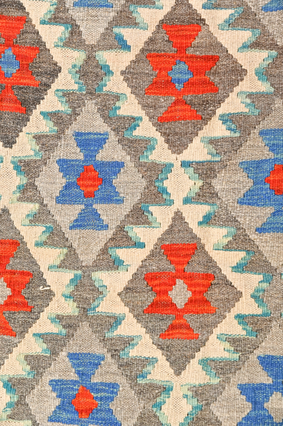 Muted Multicolour Boho Kilim 302cm x 246cm