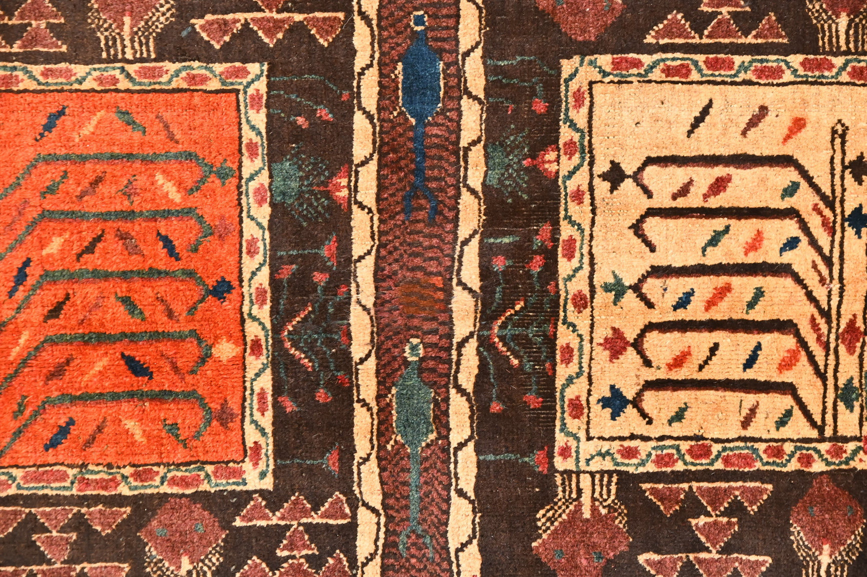 Vintage Persian Baluchi Wool Rug 290cm x 201cm