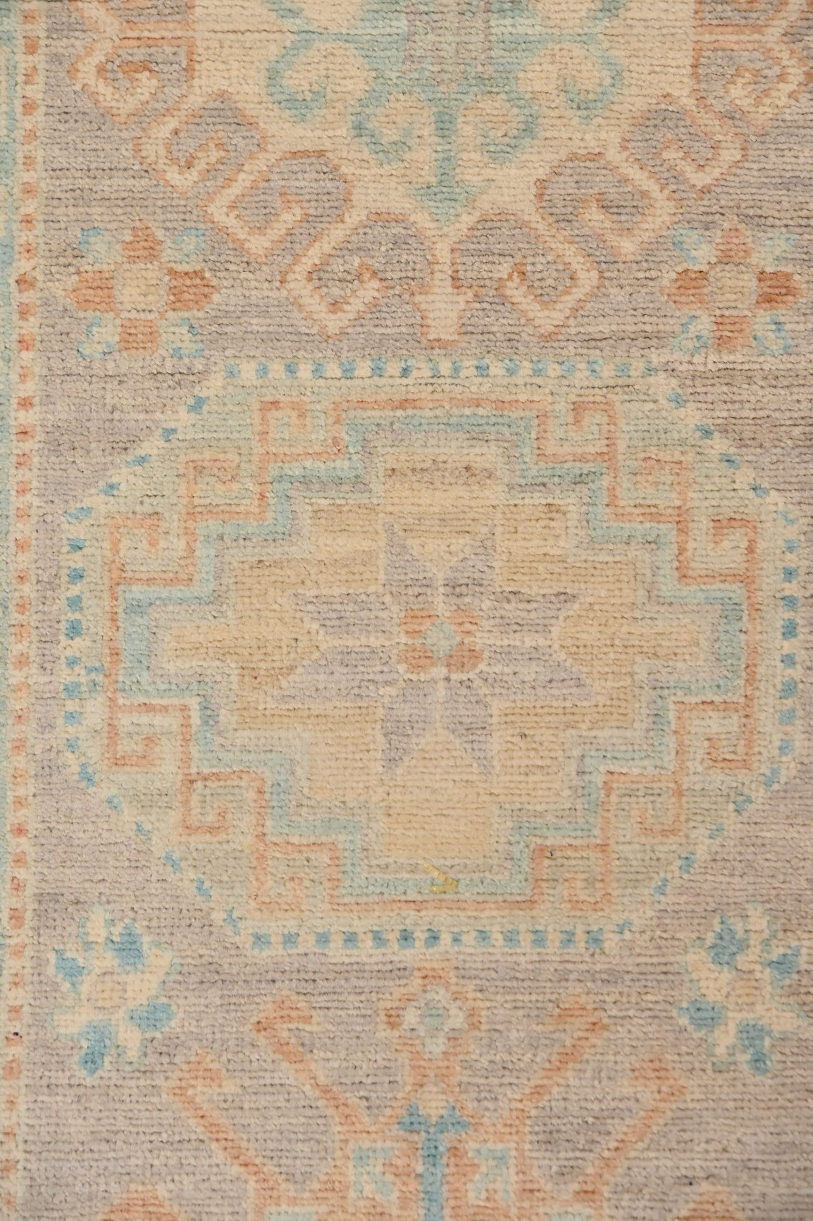Muted Afghan Chobi Wool Runner 282cm x 62cm