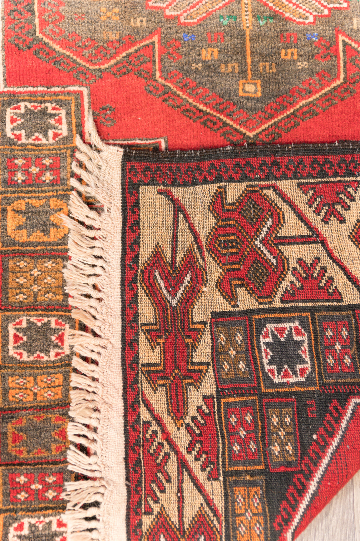 Vintage Persian Baluchi Wool Rug c.1970's 177cm x 95cm