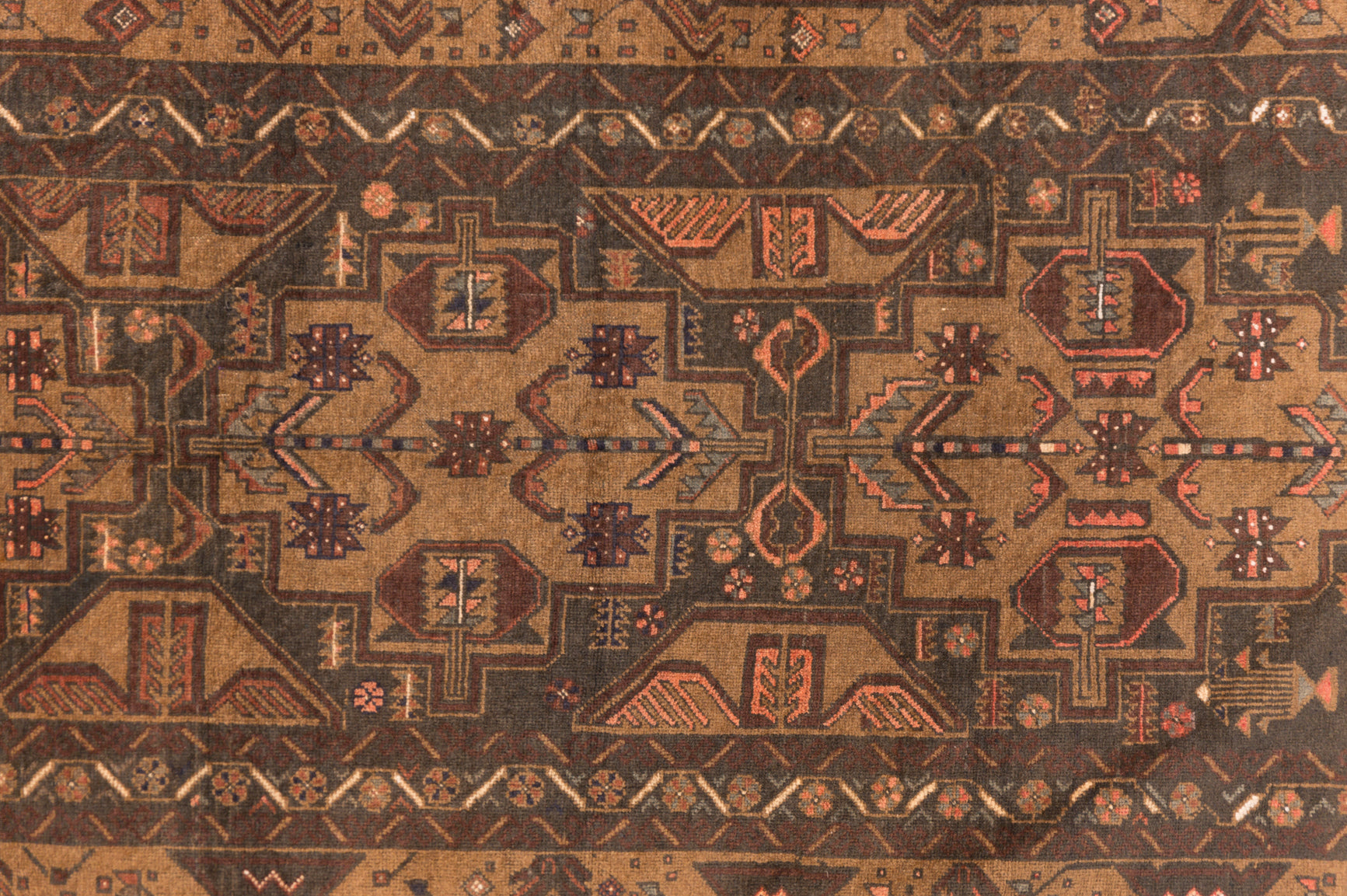Vintage Persian Baluchi Wool Rug c.1970's 193m x 108cm