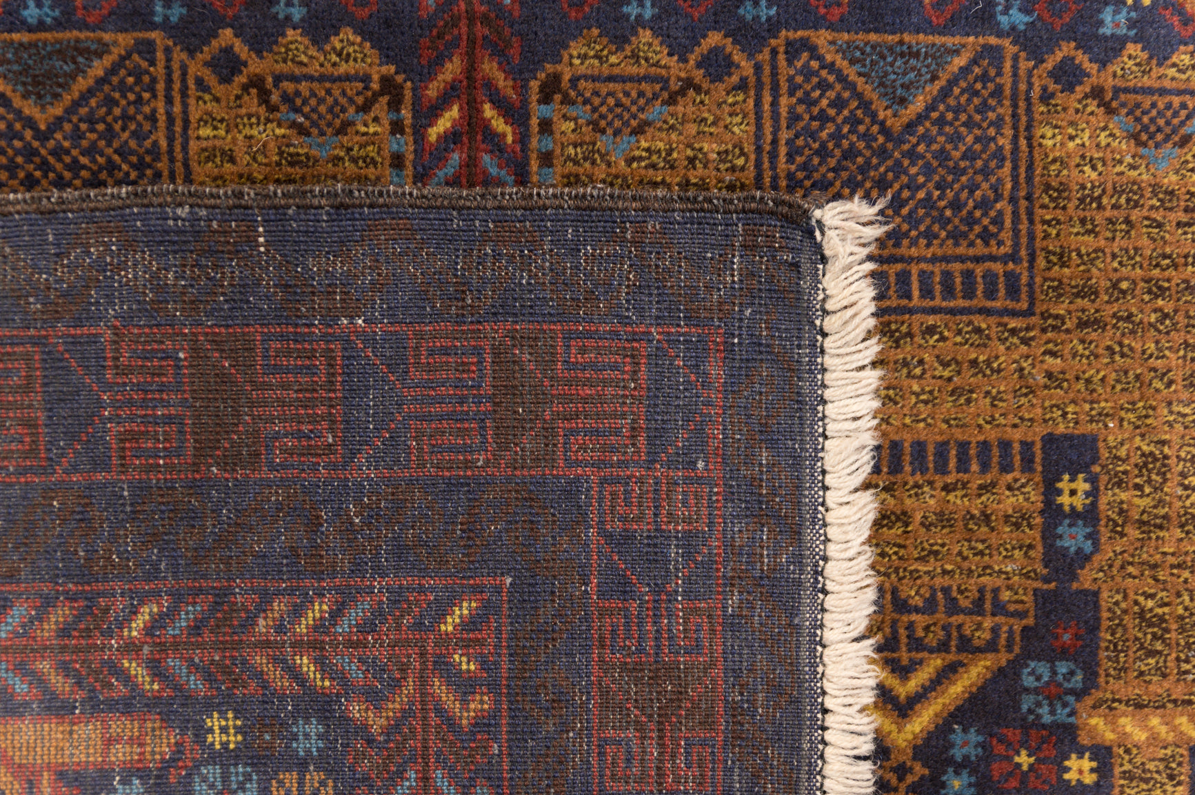 Fine Persian Baluchi Wool Rug 181cm x 101cm