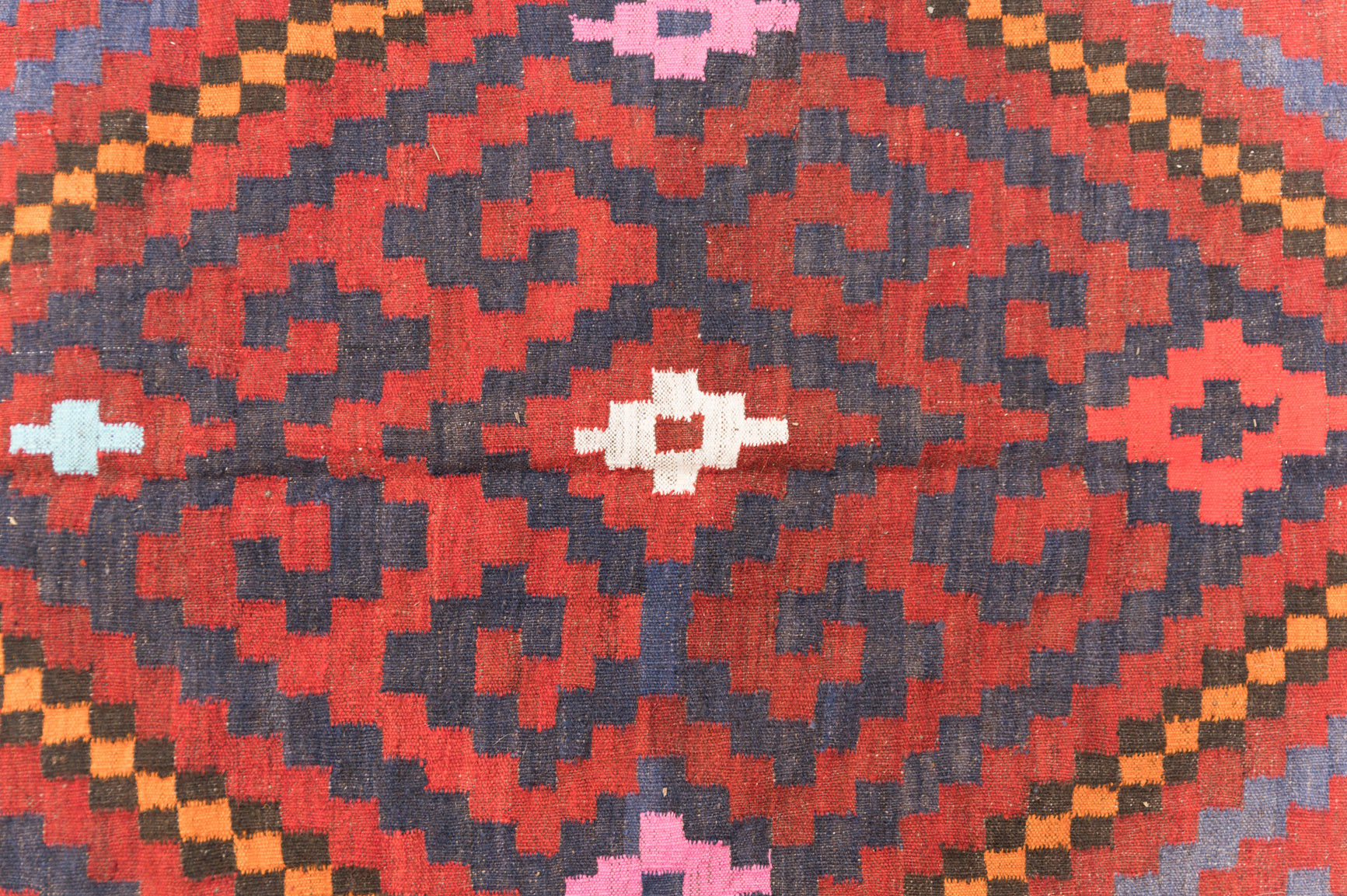 Vintage c.1980's Persian Kilim 282cm x 192cm