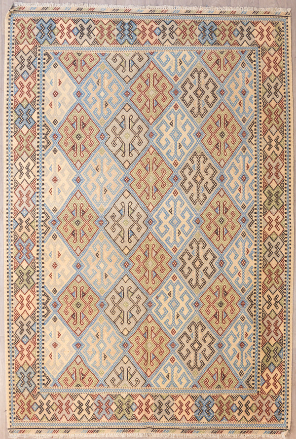 Fine Persian Sumak Wool Rug 299cm x 201cm