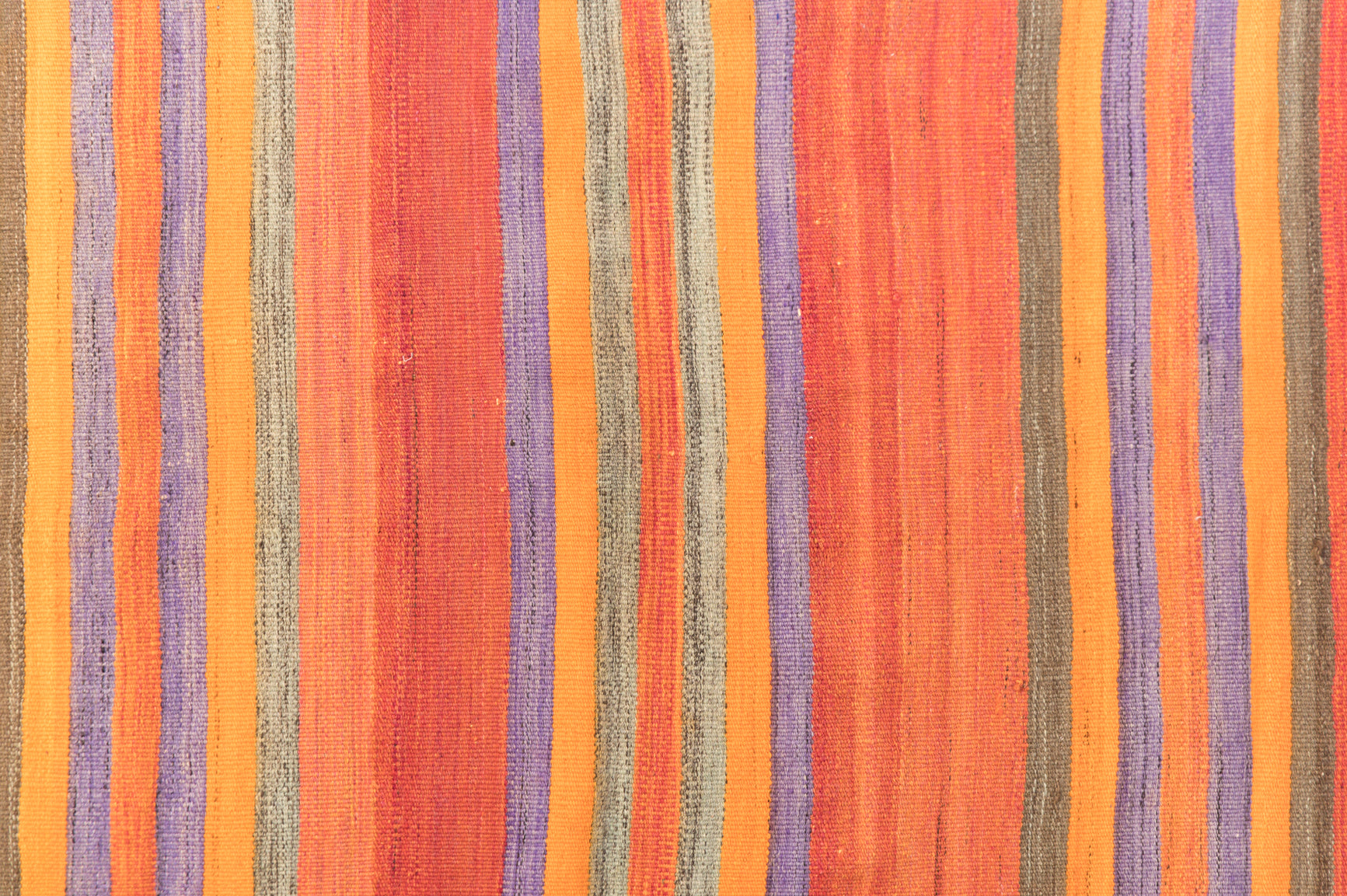 Vintage Turkish Wool Kilim 221cm x 113cm
