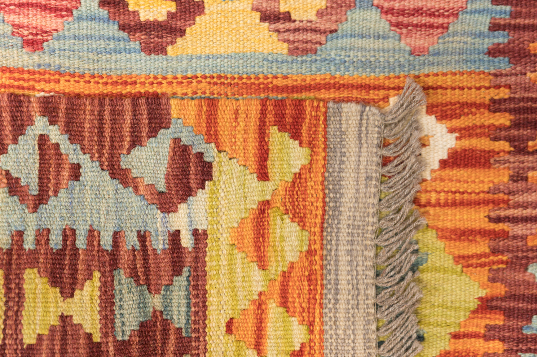 Rare XL Boho Wool Runner 969cm x 81cm