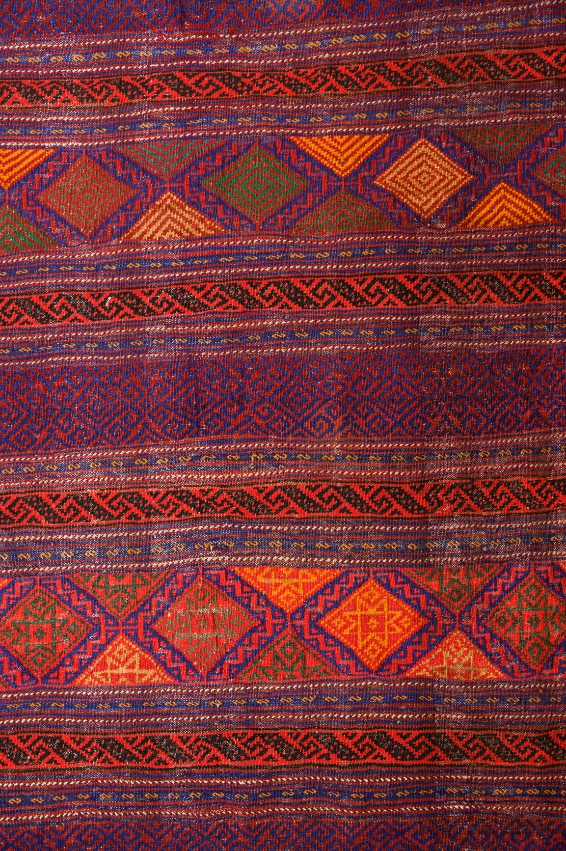 Vintage Persian Sumak Wool Rug 273cm x 156cm