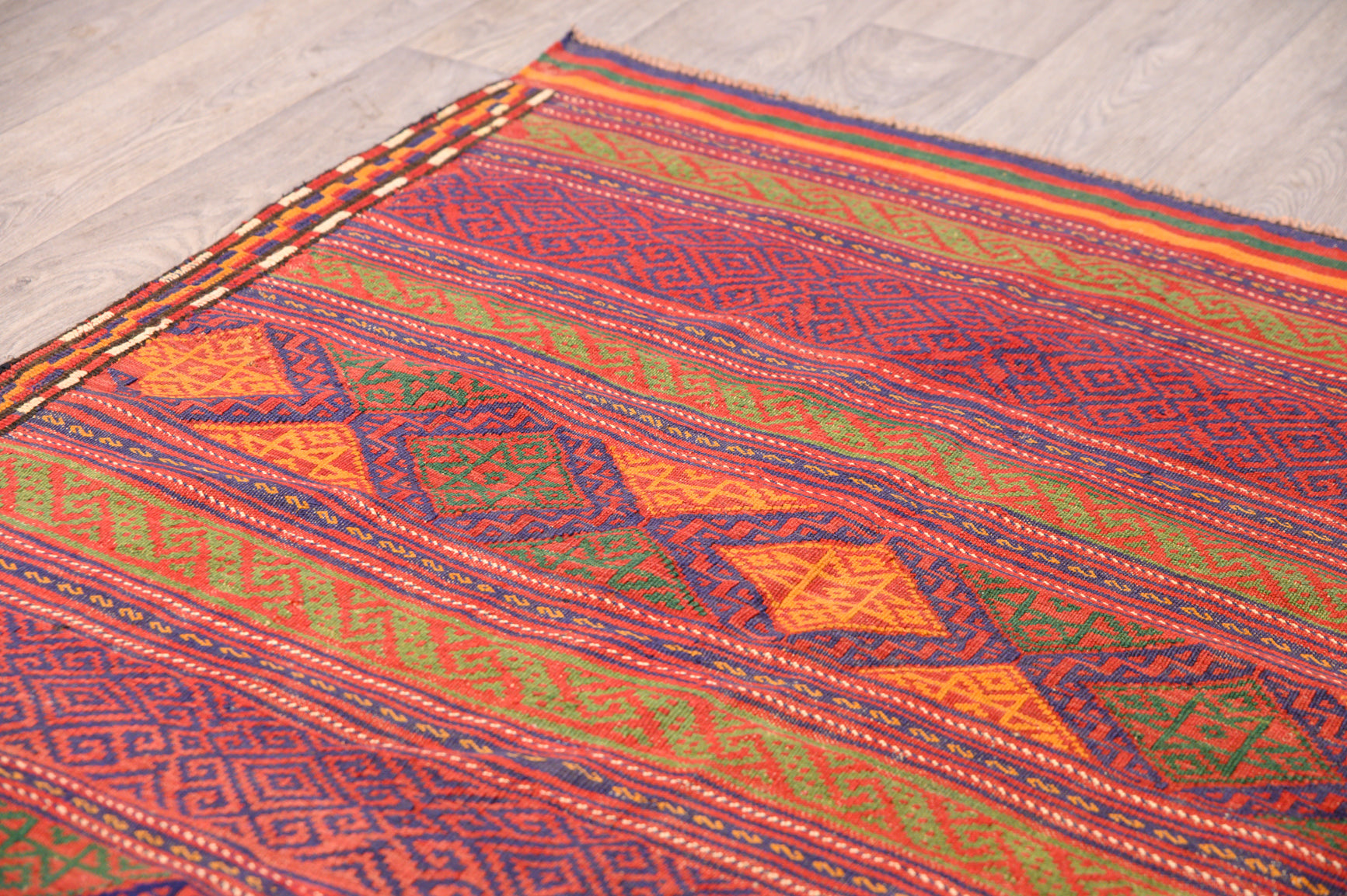 Persian Sumak Wool Rug 247cm x 144cm