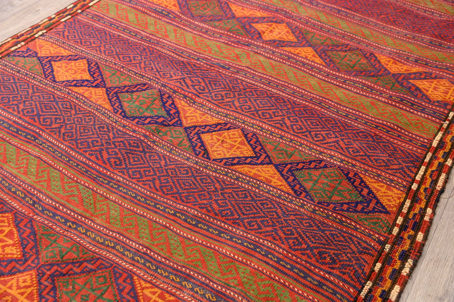 Persian Sumak Wool Rug 247cm x 144cm