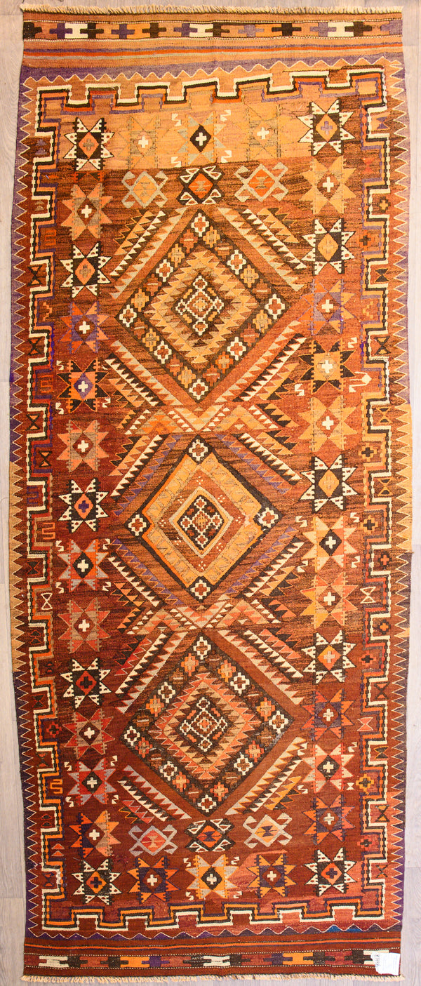 Fine Vintage Turkish Kilim 372cm x 159cm