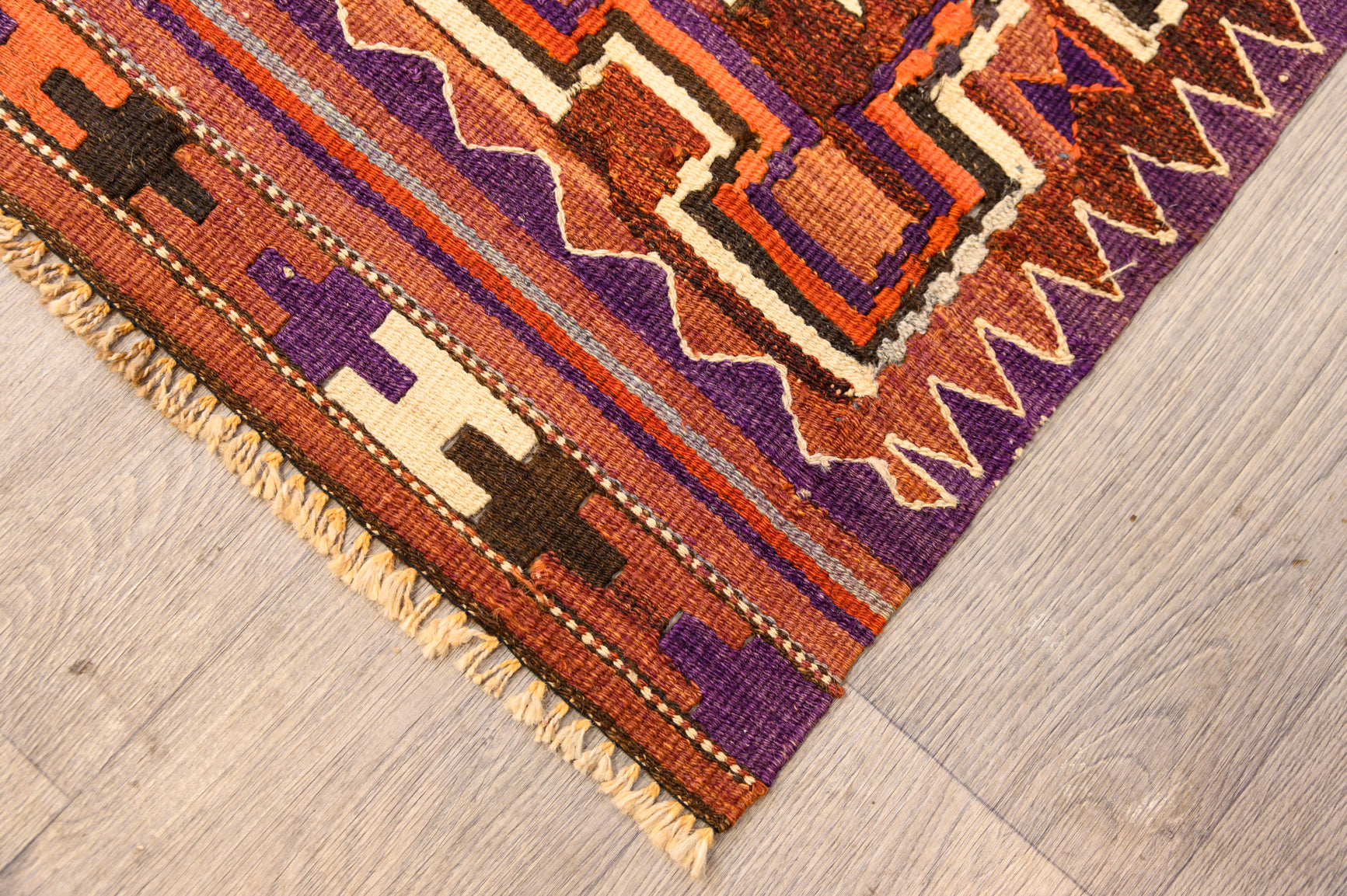 Fine Vintage Turkish Kilim 372cm x 159cm