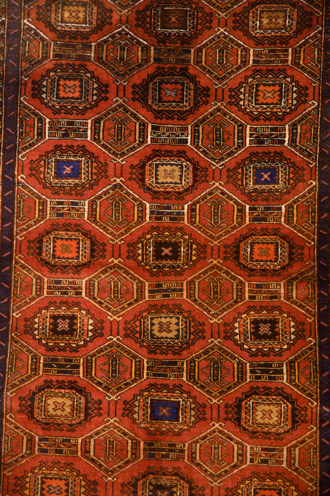Vintage Persian Baluchi Wool Rug c.1960's 162cm x 114cm