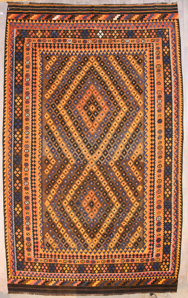 XL Vintage c.1970's Persian Kilim 425cm x 261cm