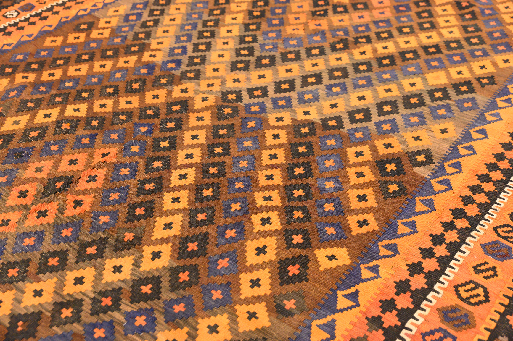 XL Vintage c.1970's Persian Kilim 425cm x 261cm