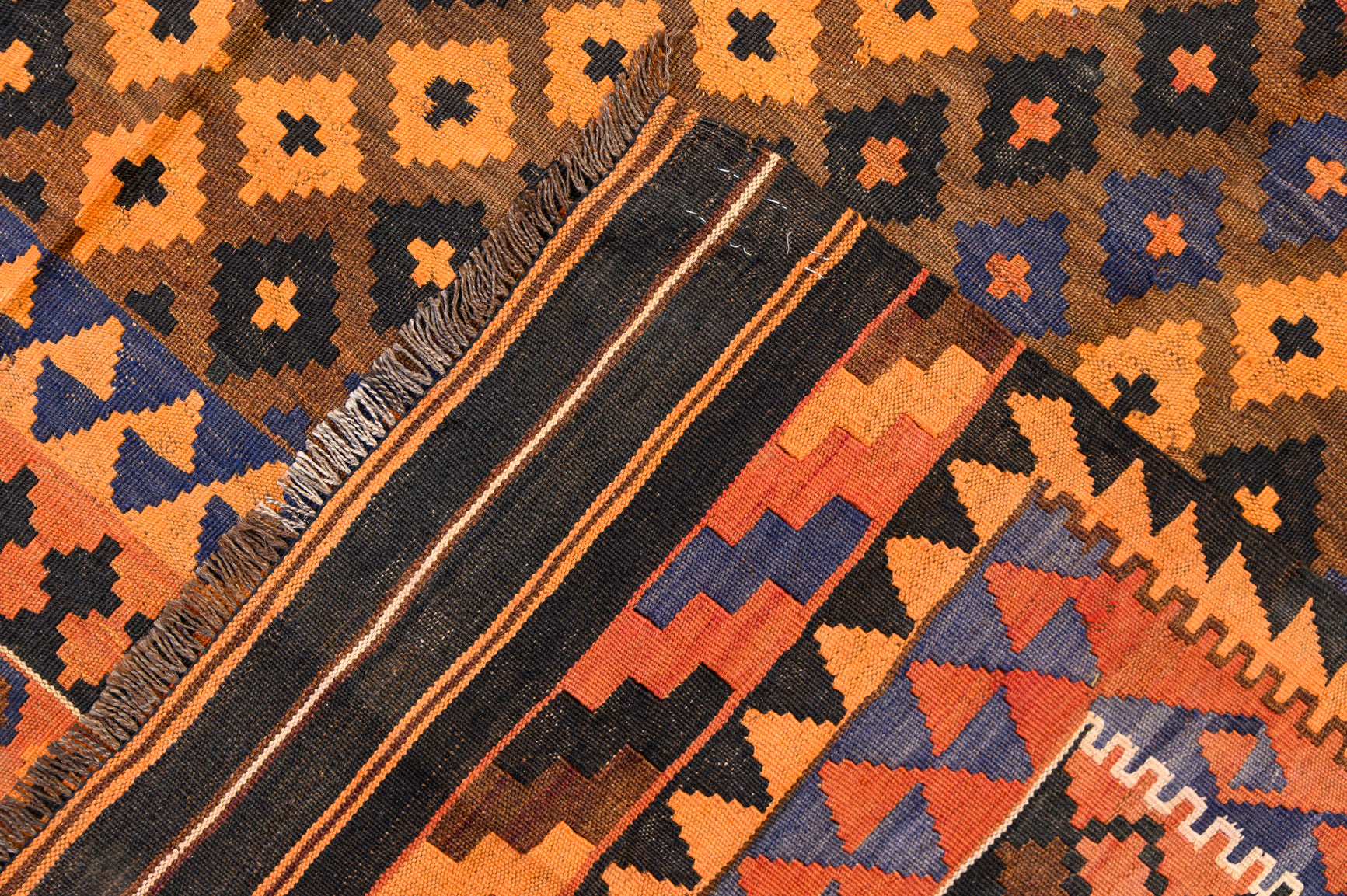 XL Vintage c.1970's Persian Kilim 425cm x 261cm