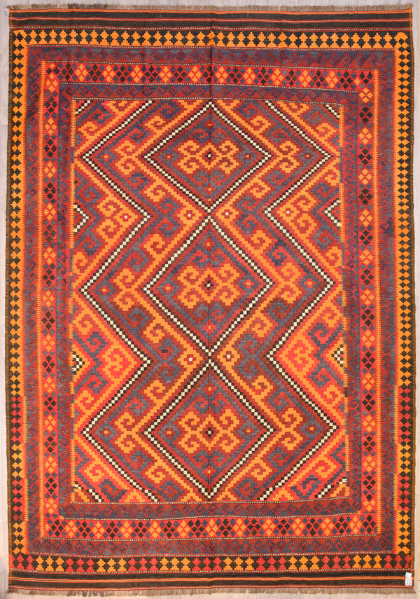 XL Vintage c.1970's Persian Kilim 387cm x 269cm