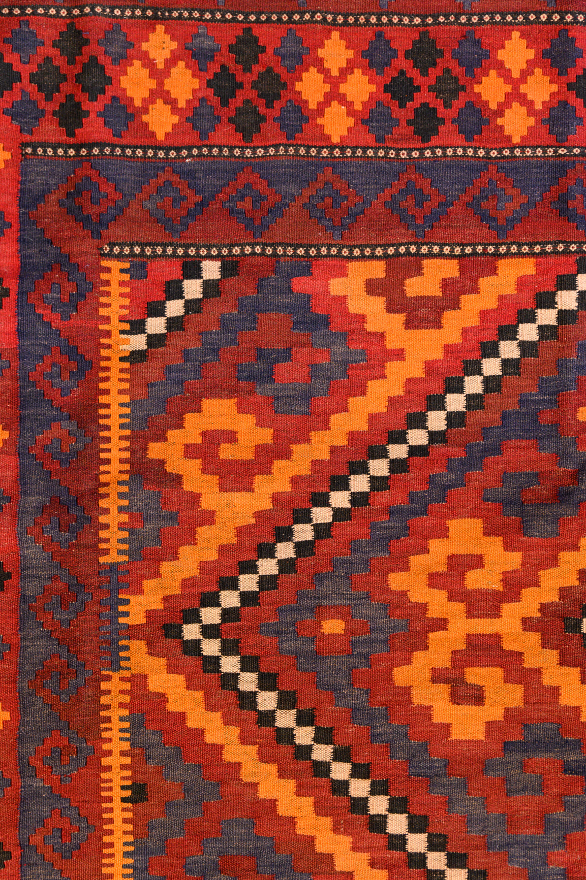 XL Vintage c.1970's Persian Kilim 387cm x 269cm