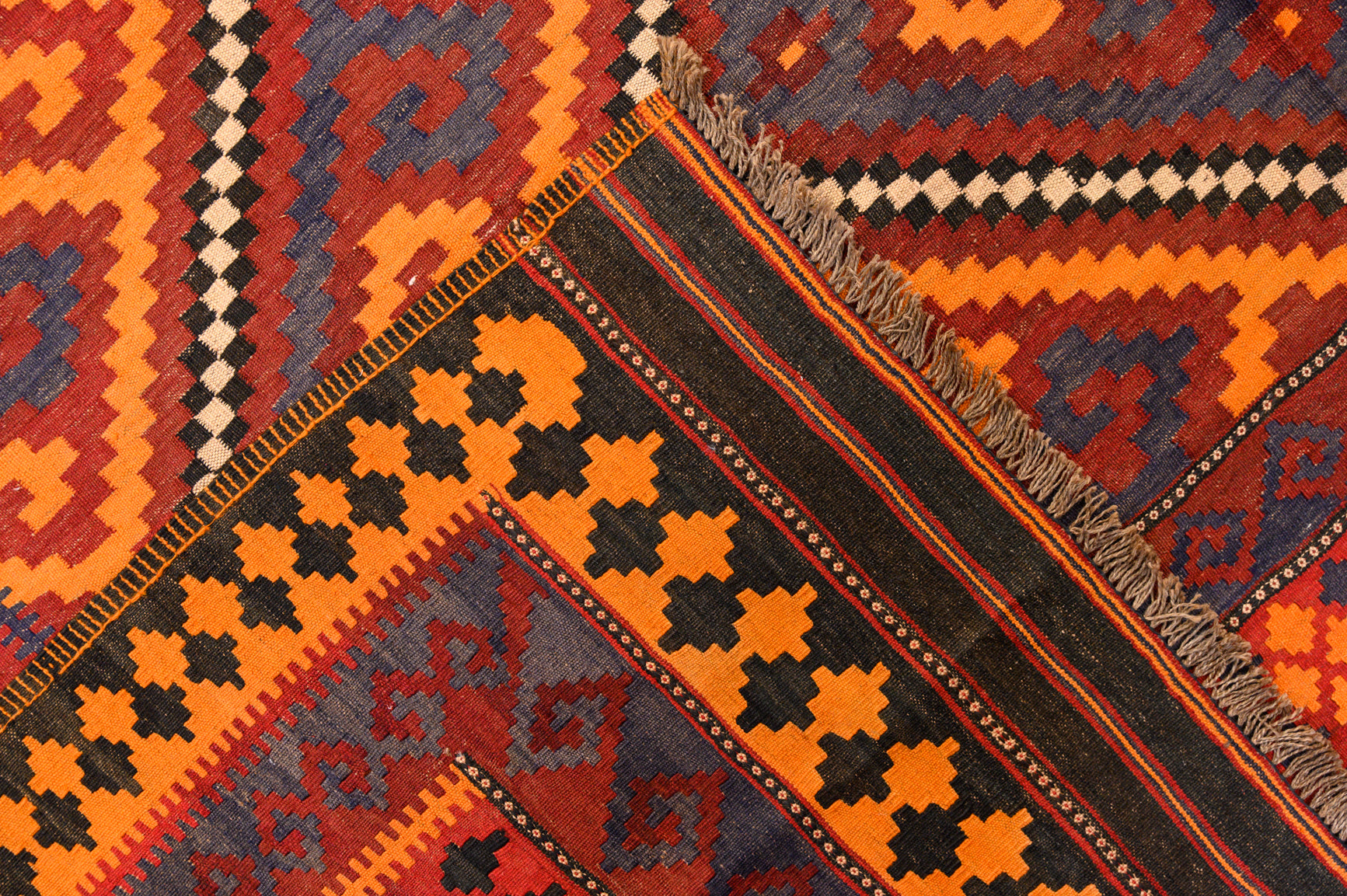 XL Vintage c.1970's Persian Kilim 387cm x 269cm