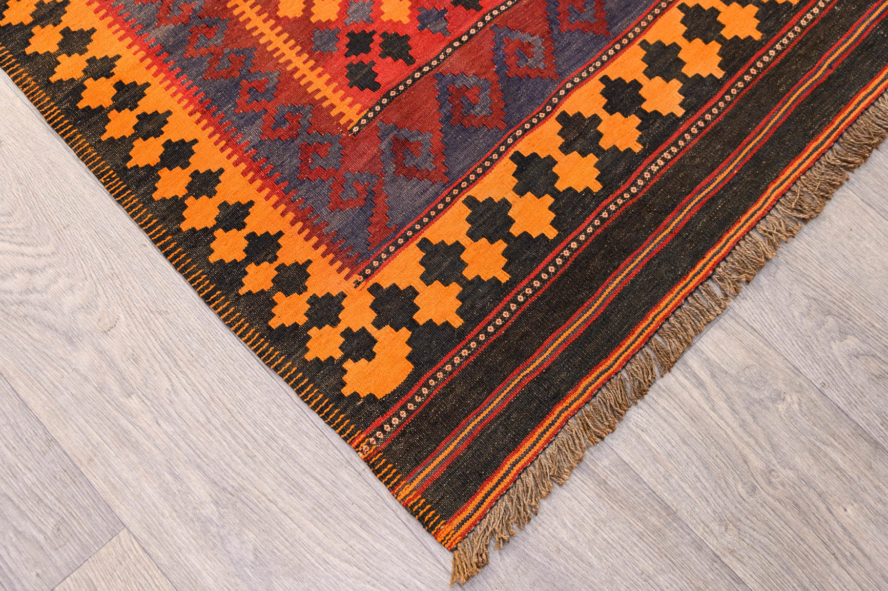 XL Vintage c.1970's Persian Kilim 387cm x 269cm