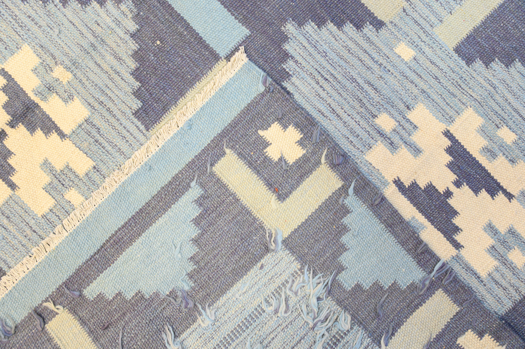 Blue XL Fine Turkish Wool Sumak 377cm x 271cm