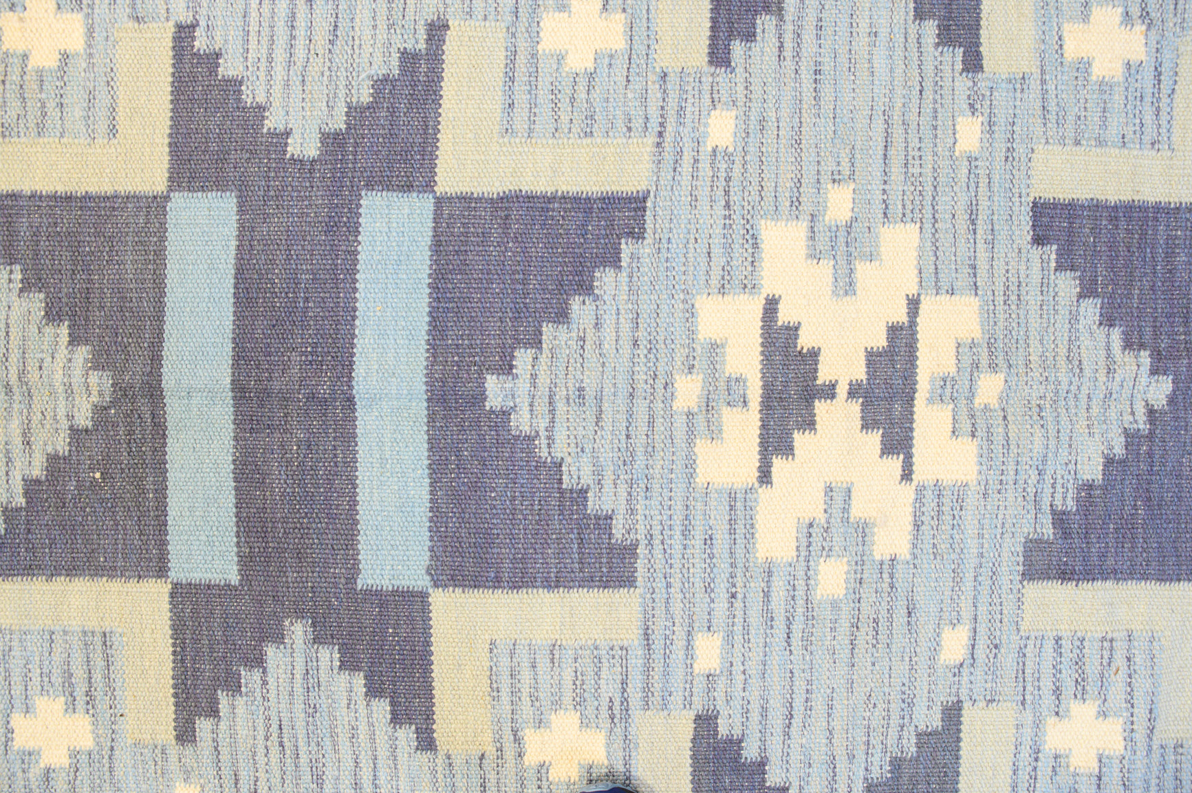 Blue XL Fine Turkish Wool Sumak 377cm x 271cm