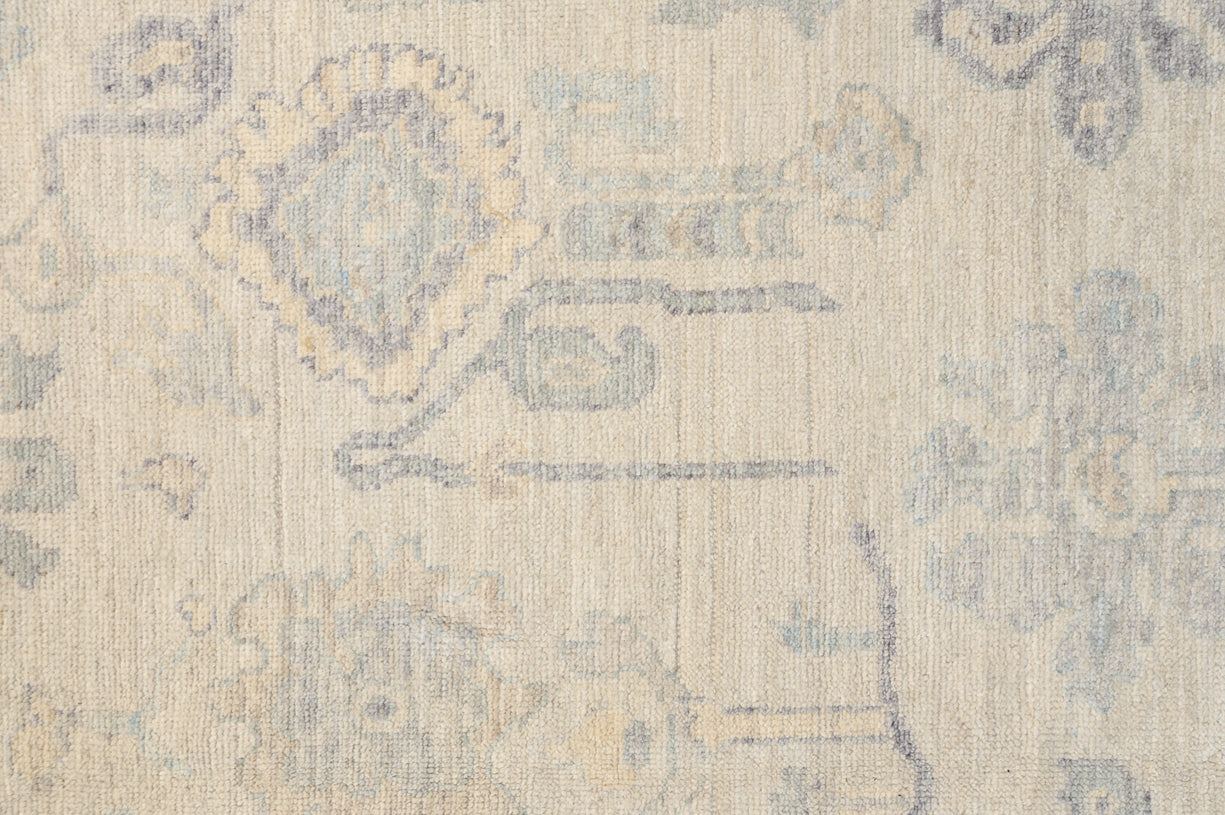 Muted Afghan Chobi Wool Rug 300cm x 248cm