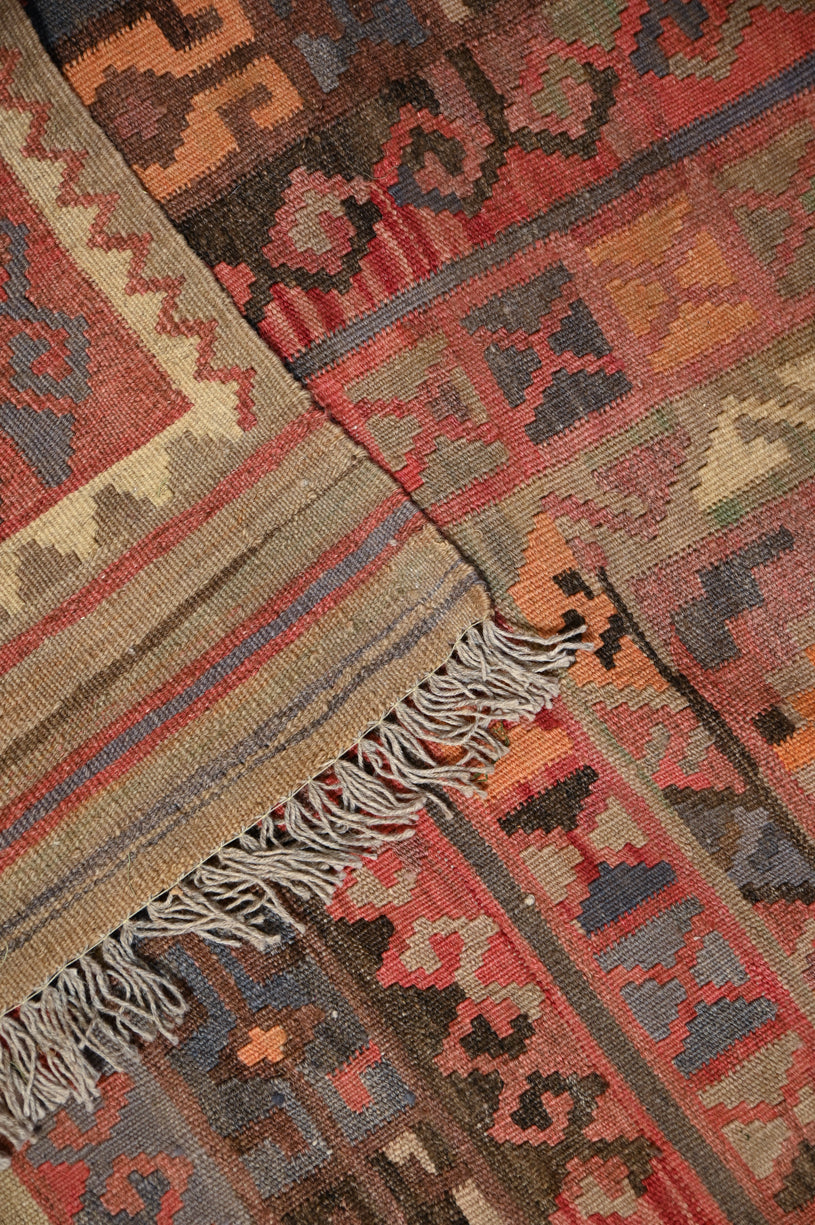 XL Vintage c.1950's Persian Kilim 500cm x 256cm