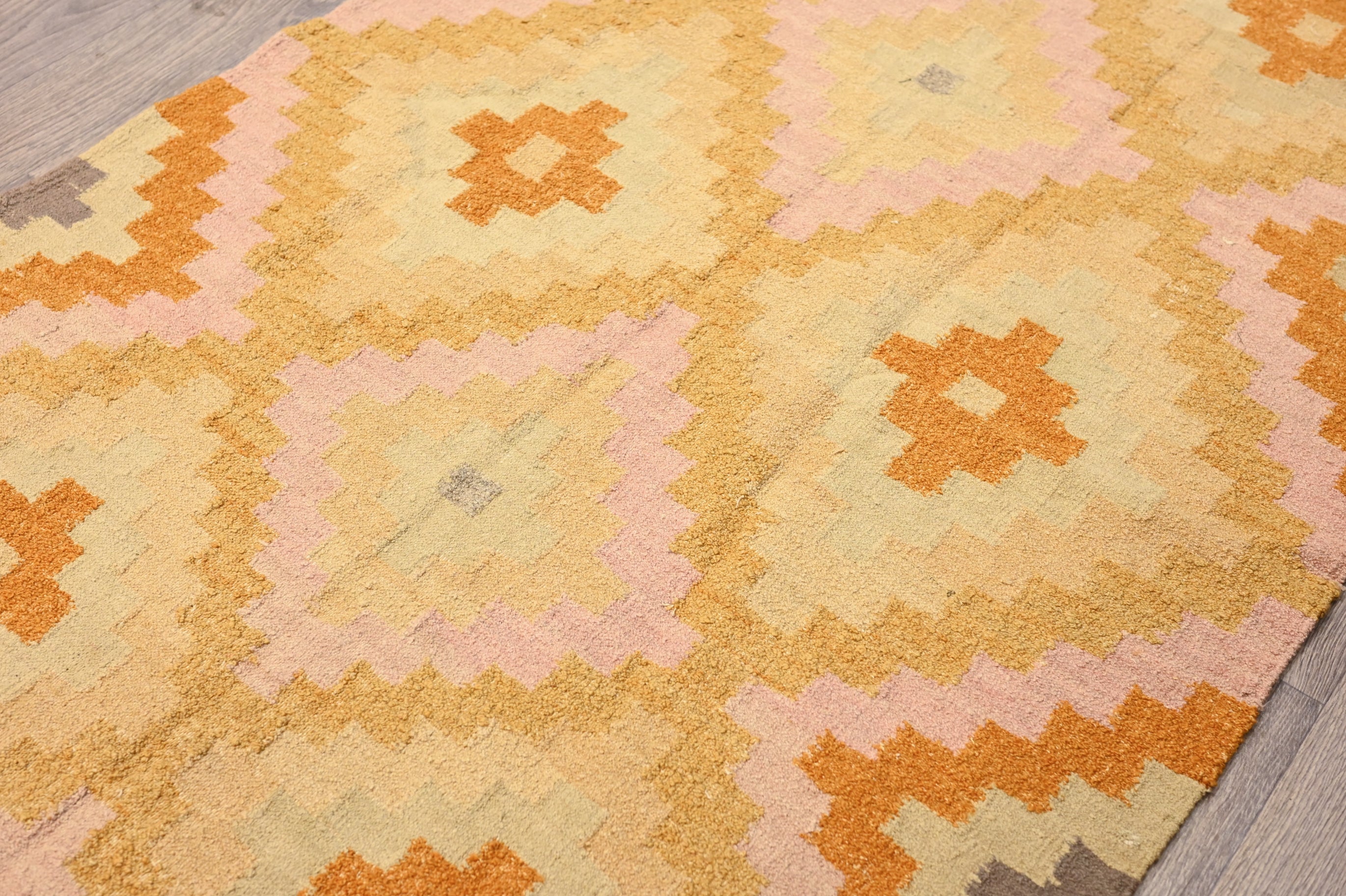 Pastel Boho Kilim 189cm x 104cm