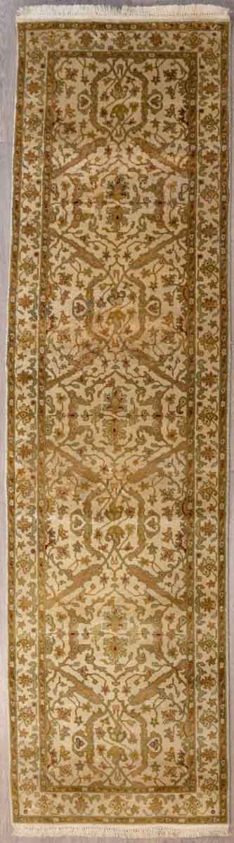 Beige Jaipur Wool Runner 297cm x 80cm