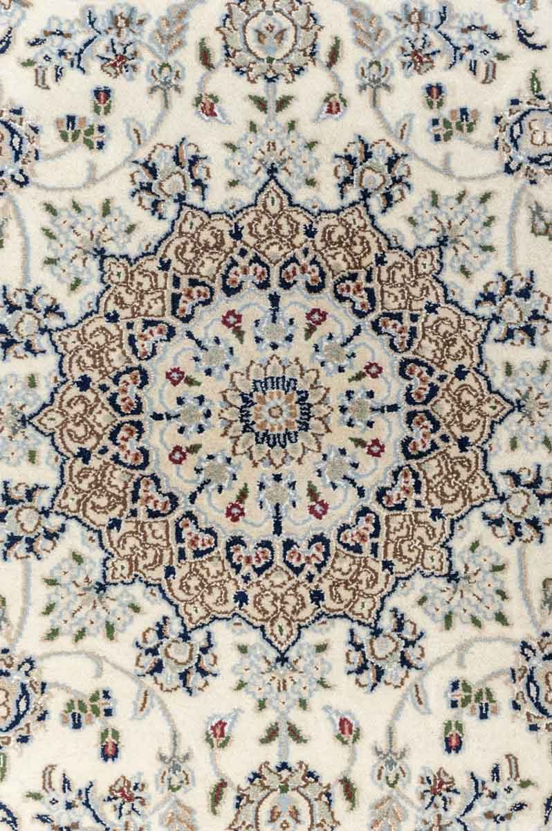 Cream Jaipur Nain Silk n Wool Rug 188cm x 124cm