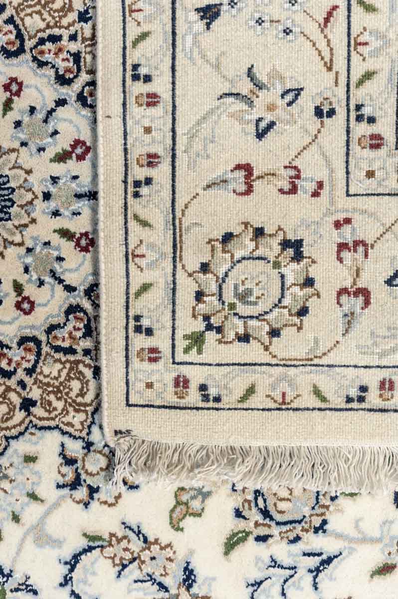 Cream Jaipur Nain Silk n Wool Rug 188cm x 124cm